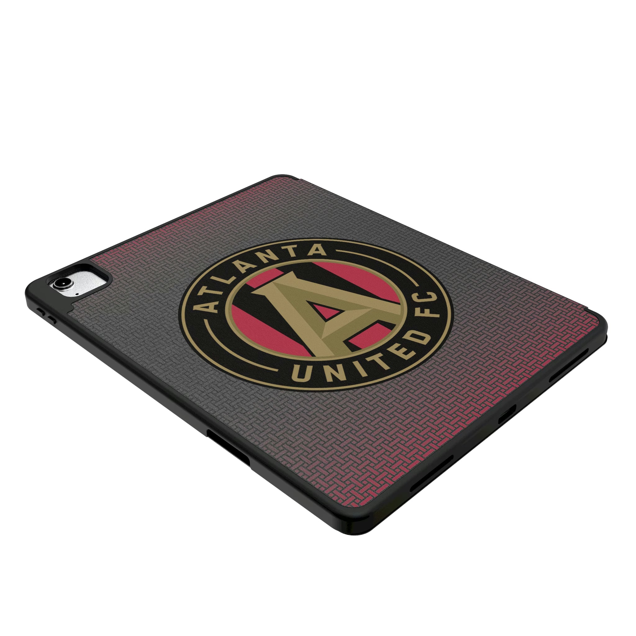 Atlanta United FC Linen iPad Tablet Case for Apple iPad - Isometric View