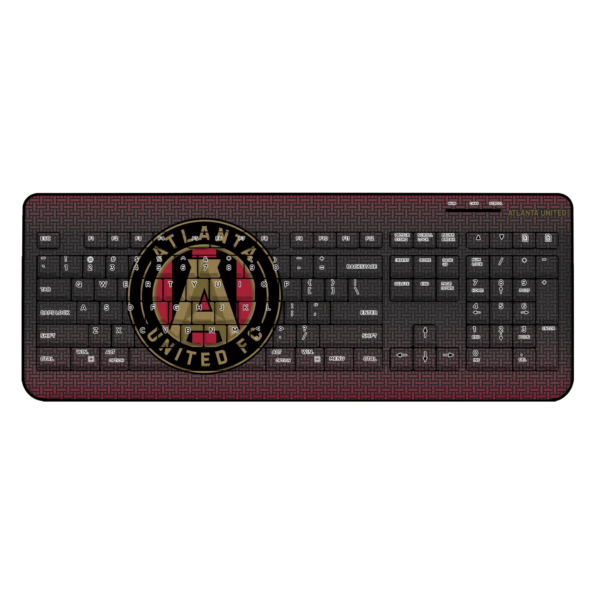 Atlanta United FC Linen Wireless USB Keyboard