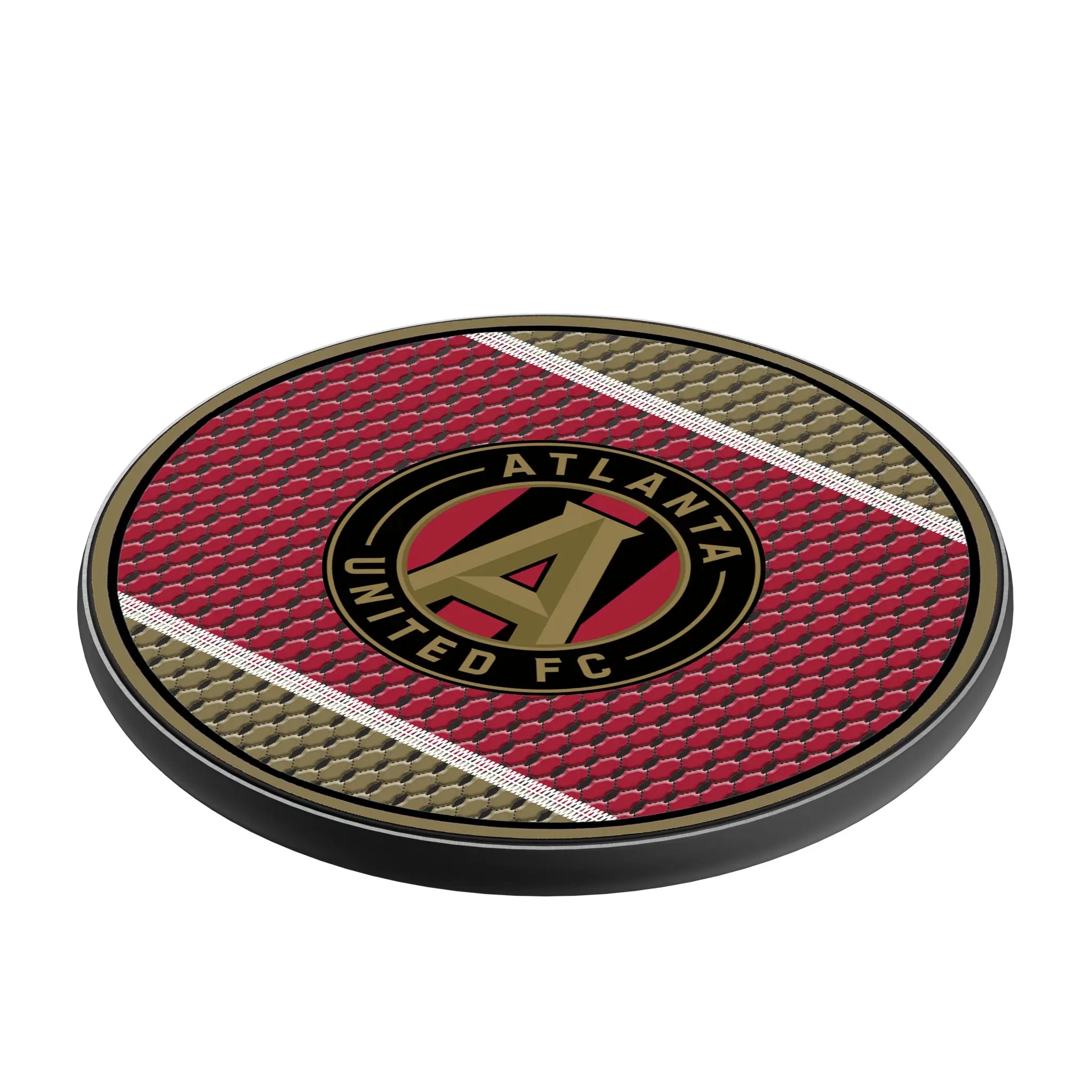 Atlanta United FC Mesh 15-Watt Wireless Charger - Isometric View