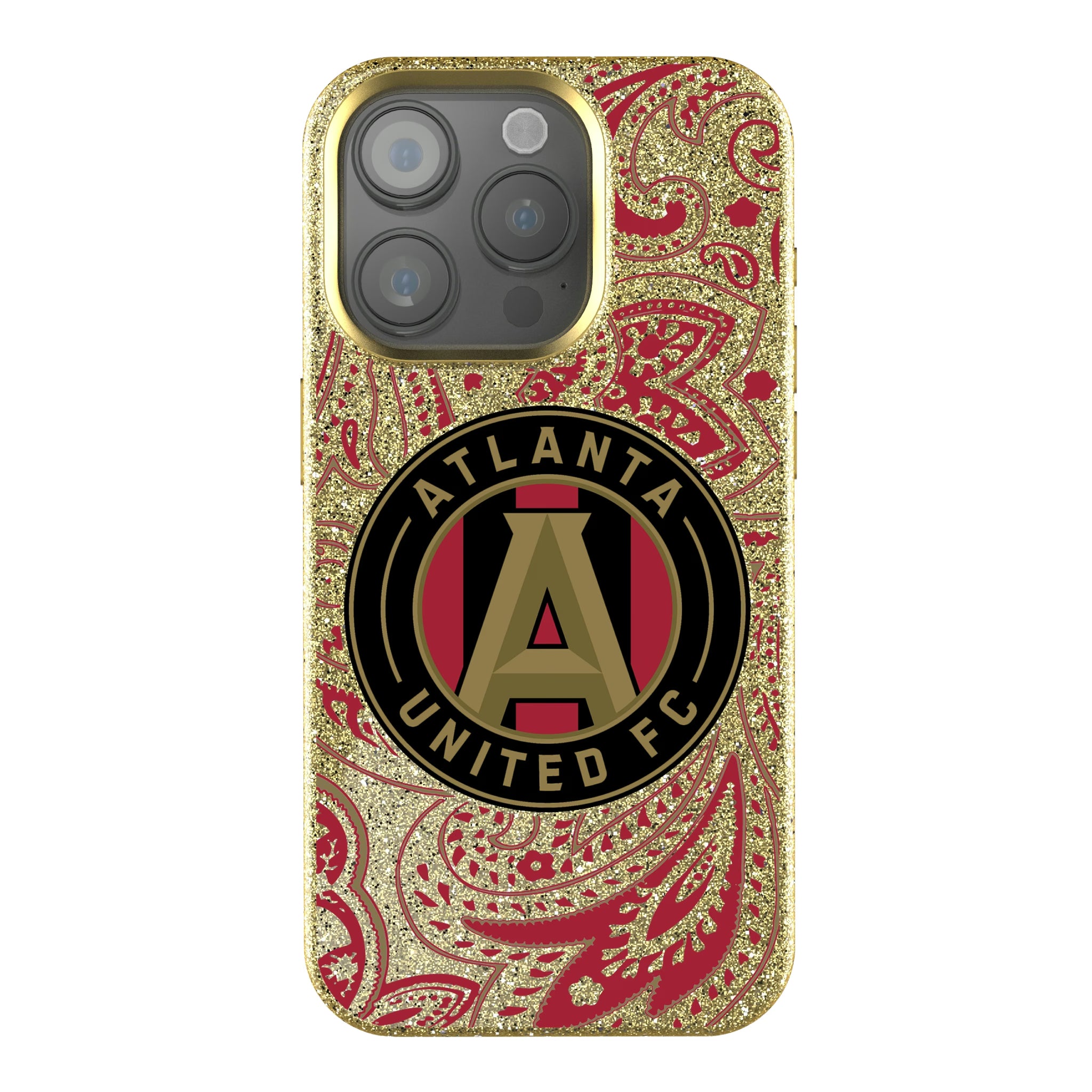 Atlanta United FC Paisley iPhone Bling Phone Case for Apple iPhone