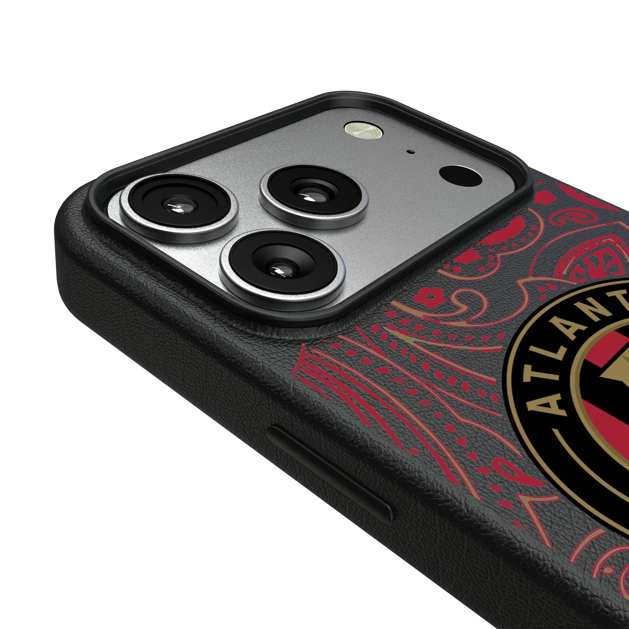 Atlanta United FC Paisley iPhone MagSafe Compatible Phone Case for Apple iPhone - Detail#Device_iPhone 17 Pro