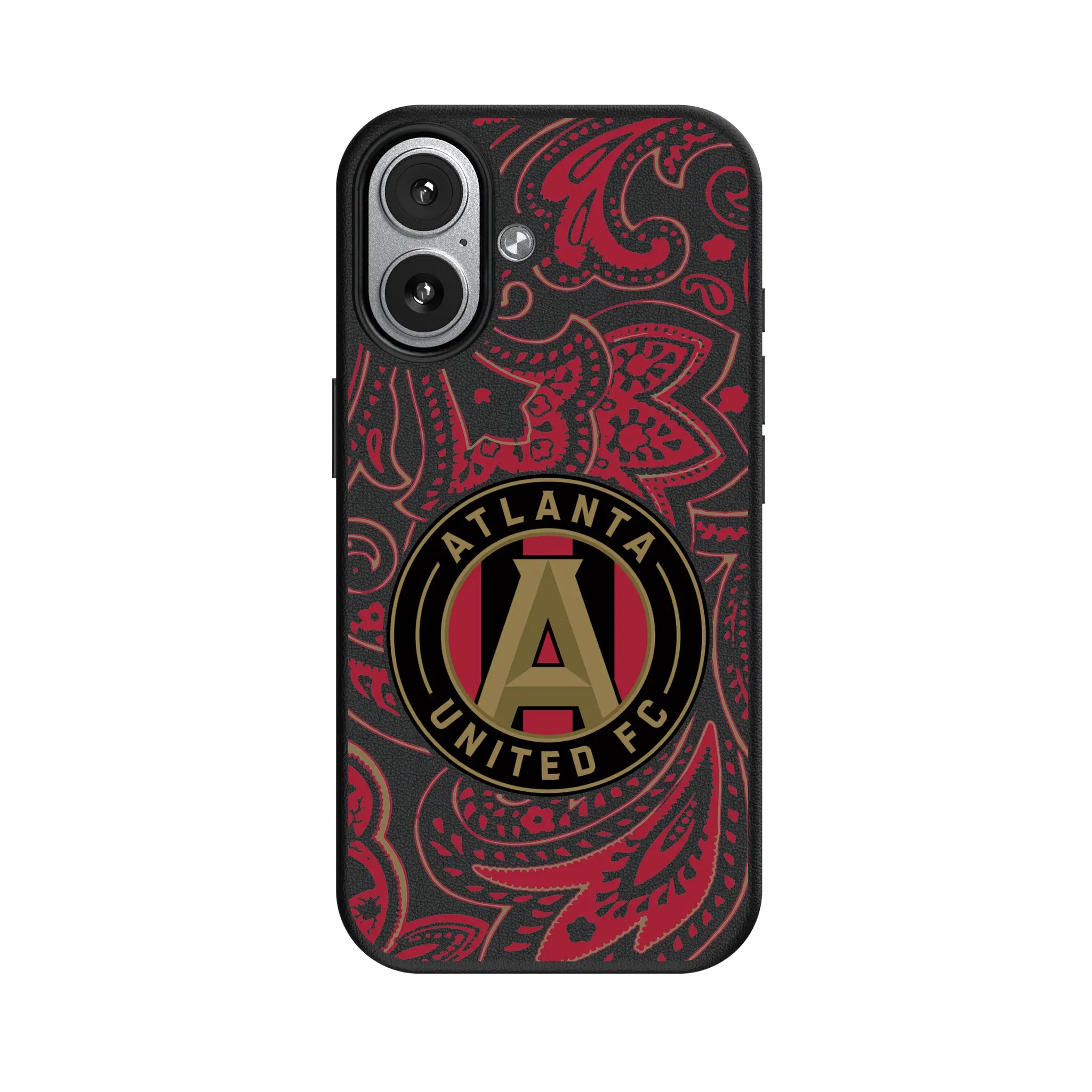 Atlanta United FC Paisley iPhone MagSafe Compatible Phone Case for Apple iPhone#Device_iPhone 17