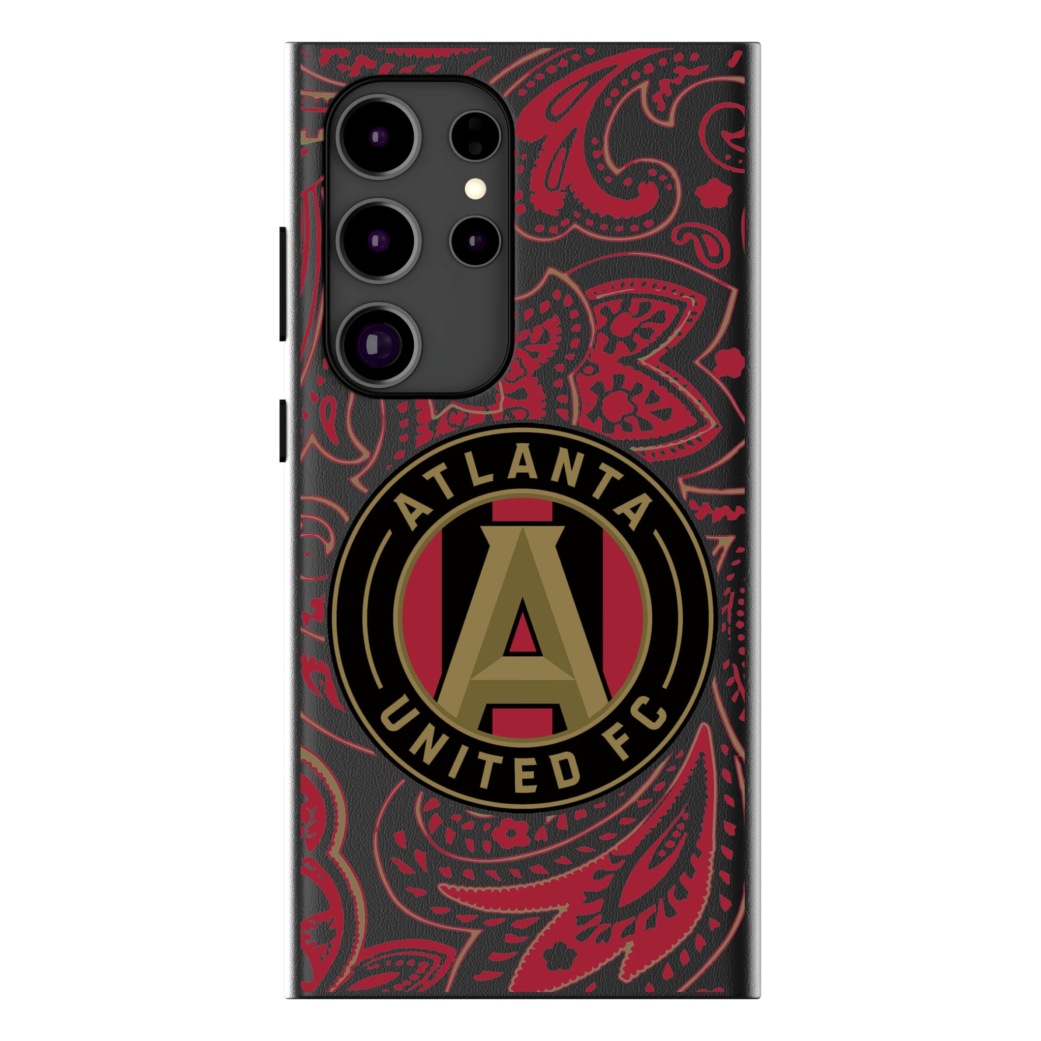 Atlanta United FC Paisley Galaxy MagSafe Compatible Phone Case for Samsung Galaxy