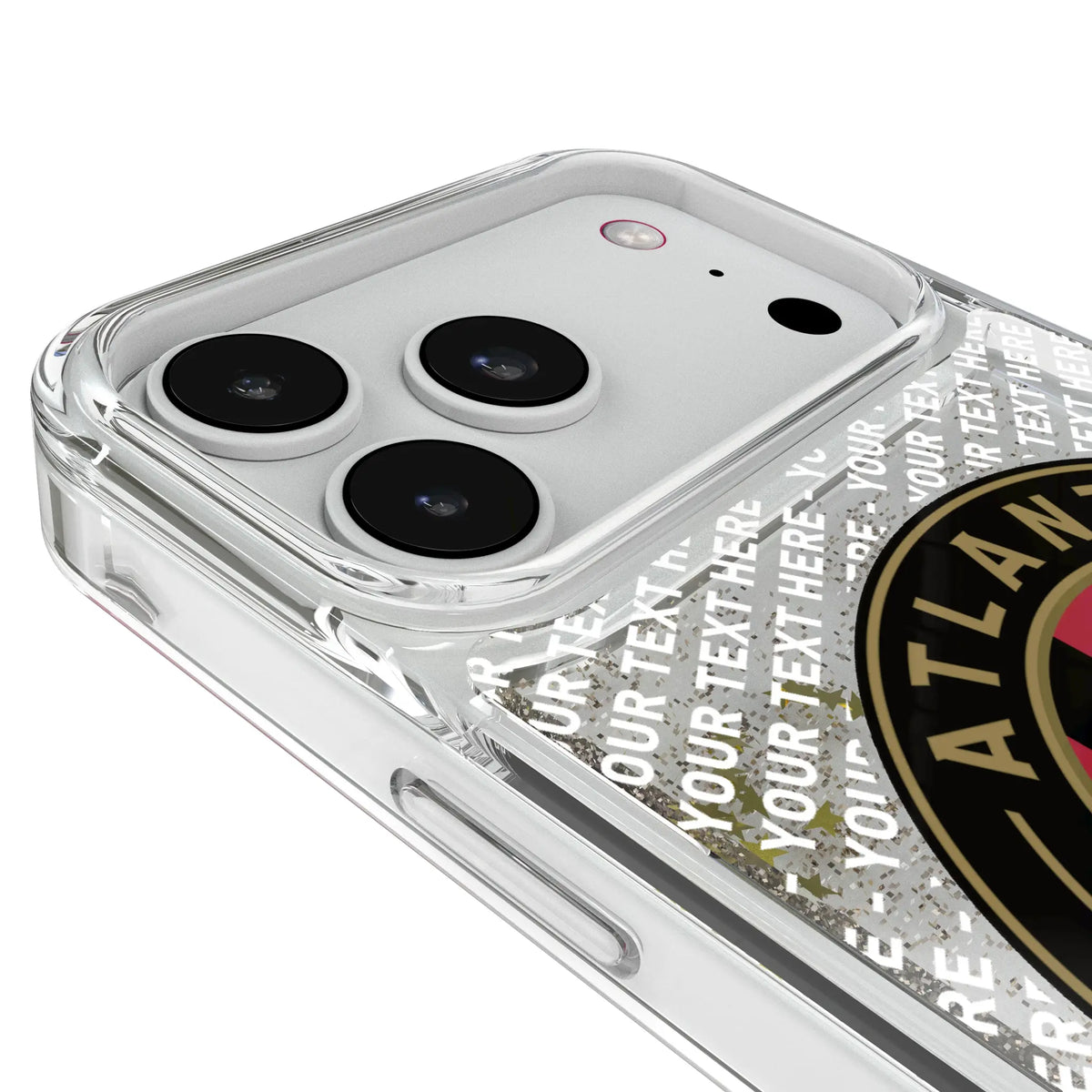 Atlanta United FC Personalized EndZone Plus iPhone Glitter Phone Case for Apple iPhone - Detail#Device_iPhone 18 Pro Max