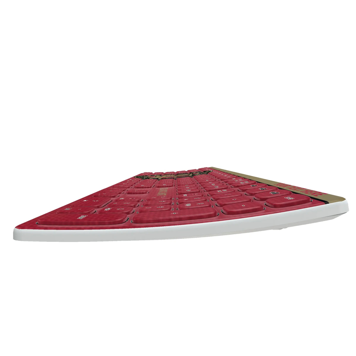 Atlanta United FC Personalized Endzone Solid KKB605 Curved Wireless Keyboard