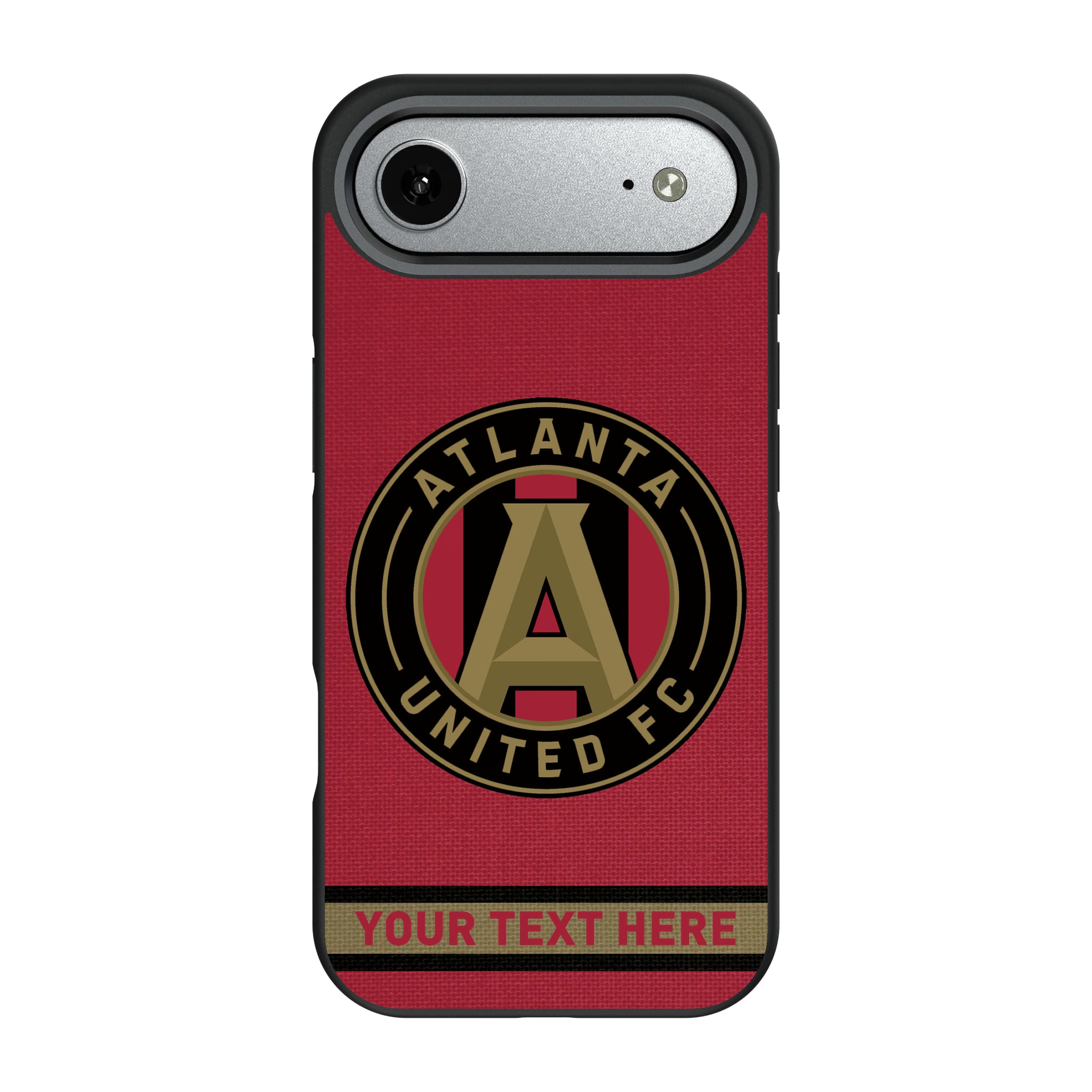 Atlanta United FC Personalized Stripe iPhone Bump Phone Case for Apple iPhone#Device_iPhone Air
