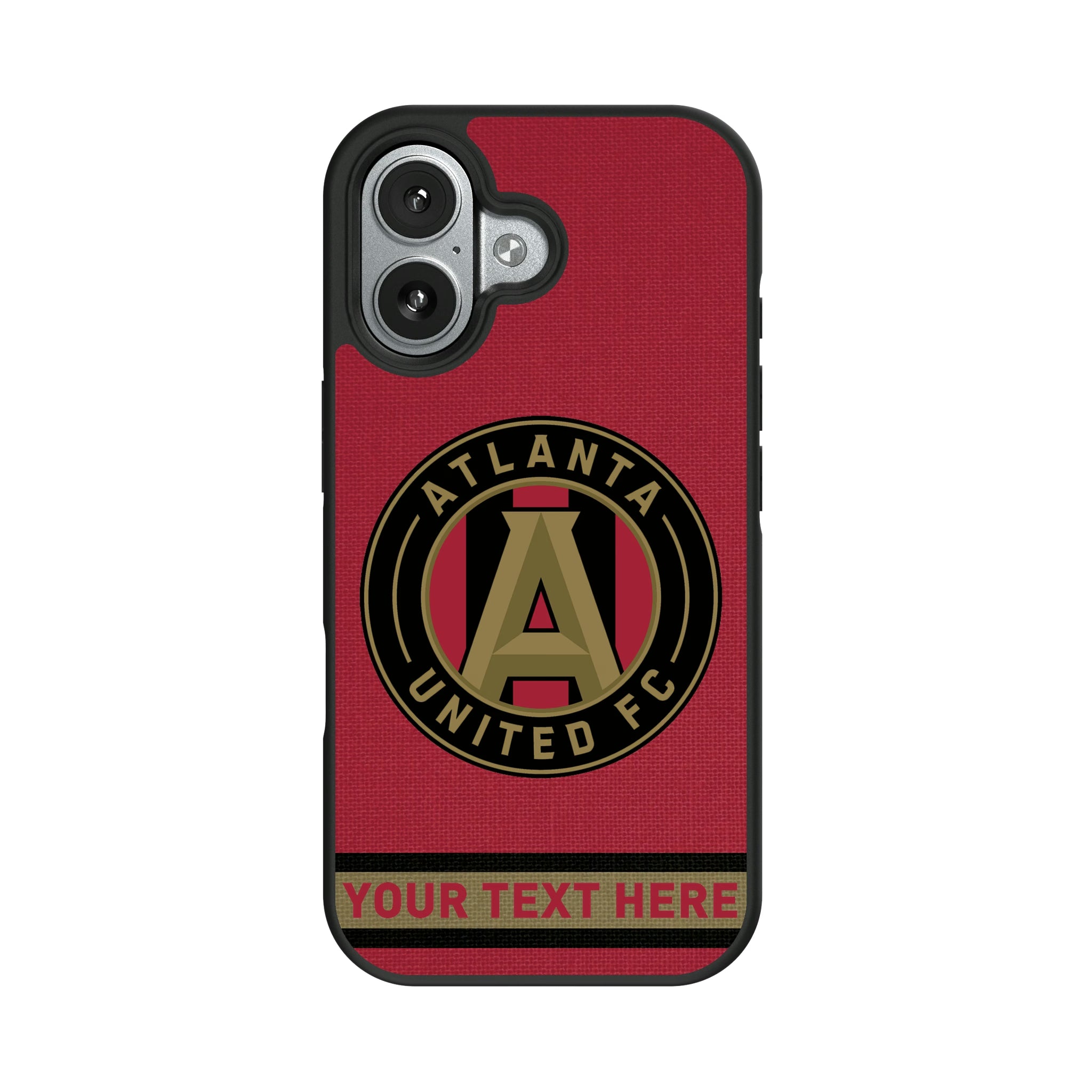 Atlanta United FC Personalized Stripe iPhone Bump Phone Case for Apple iPhone#Device_iPhone 17