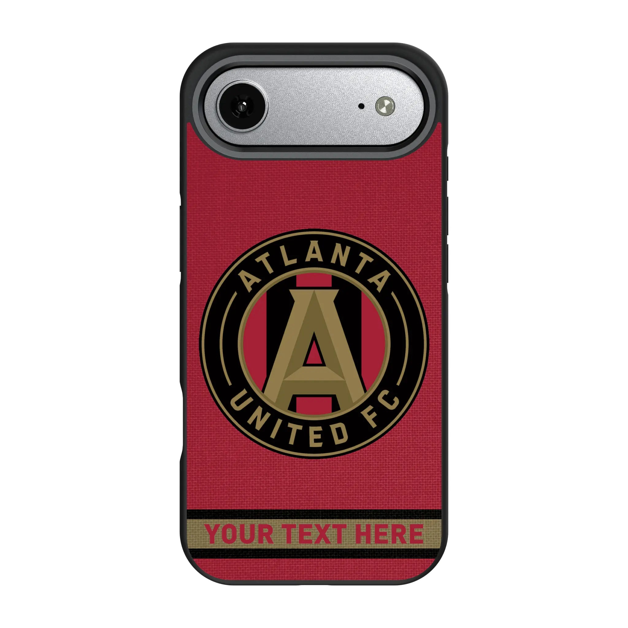 Atlanta United FC Personalized Stripe iPhone Bump Phone Case for Apple iPhone#Device_iPhone Air