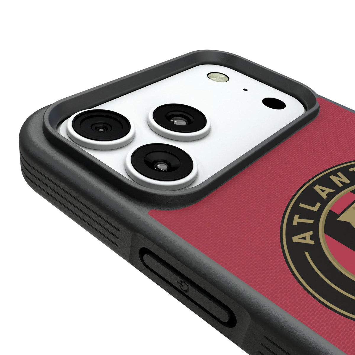 Atlanta United FC Personalized Stripe iPhone Bump Phone Case for Apple iPhone - Detail#Device_iPhone 18 Pro Max