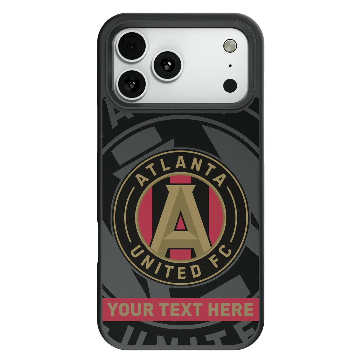 Atlanta United FC Personalized Tilt Bump Phone Case for Apple iPhone
