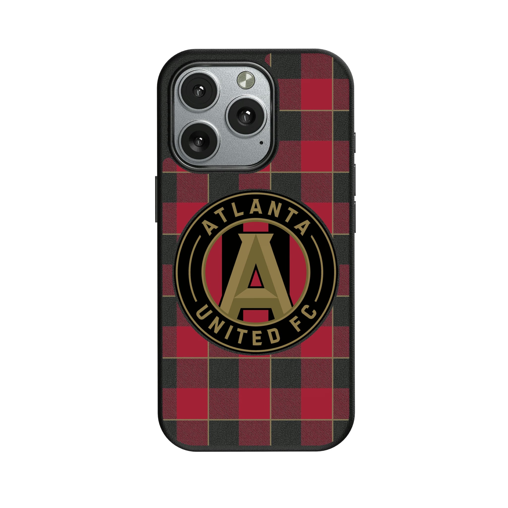 Atlanta United FC Plaid iPhone MagSafe Compatible Phone Case for Apple iPhone