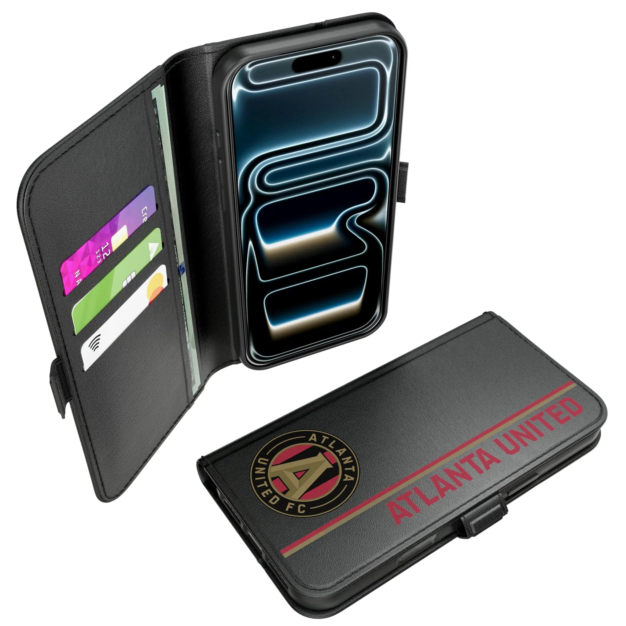 Atlanta United FC Sidebar iPhone Folio Phone Case for Apple iPhone#Device_iPhone 17 Pro Max