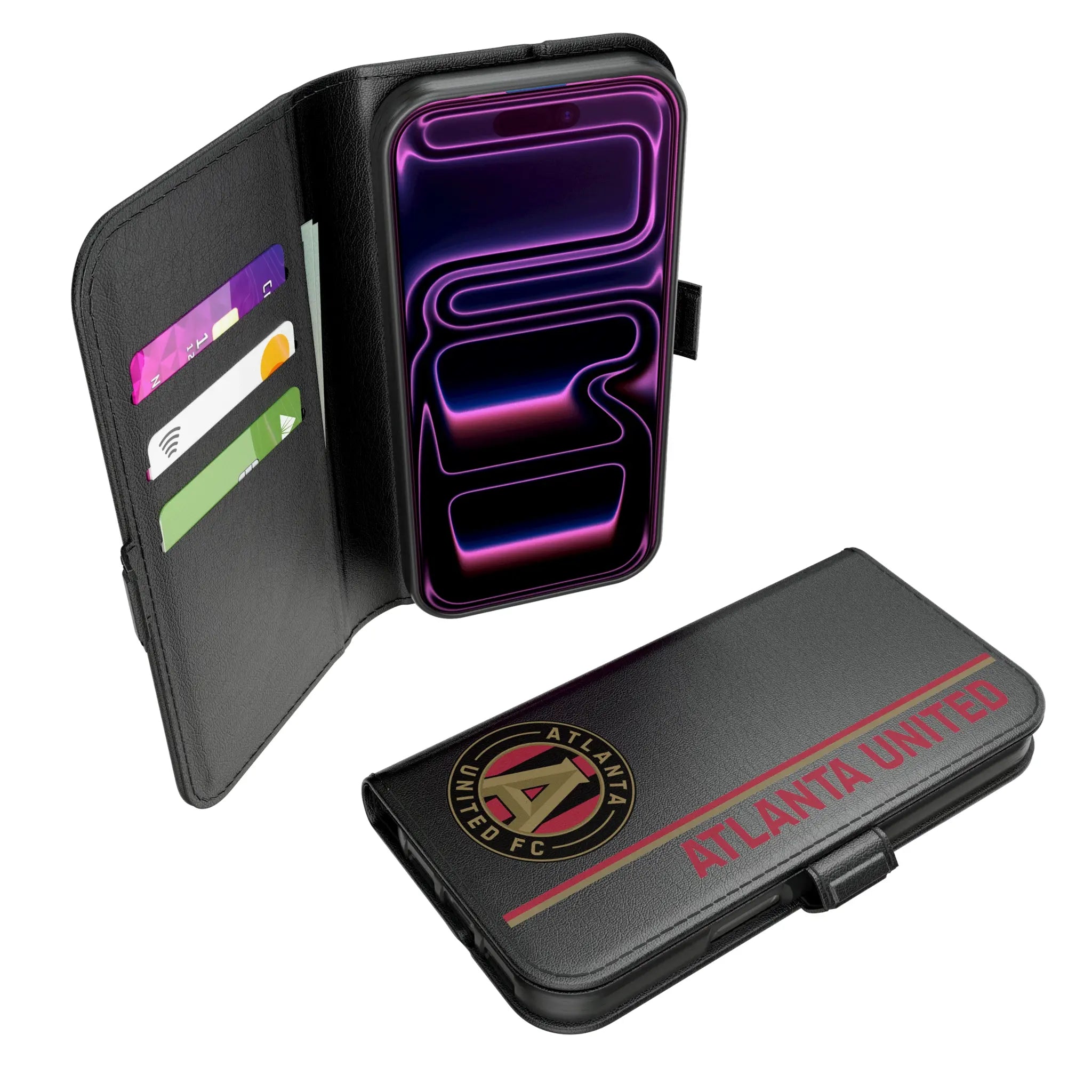 Atlanta United FC Sidebar iPhone Folio Phone Case for Apple iPhone#Device_iPhone 17 Pro