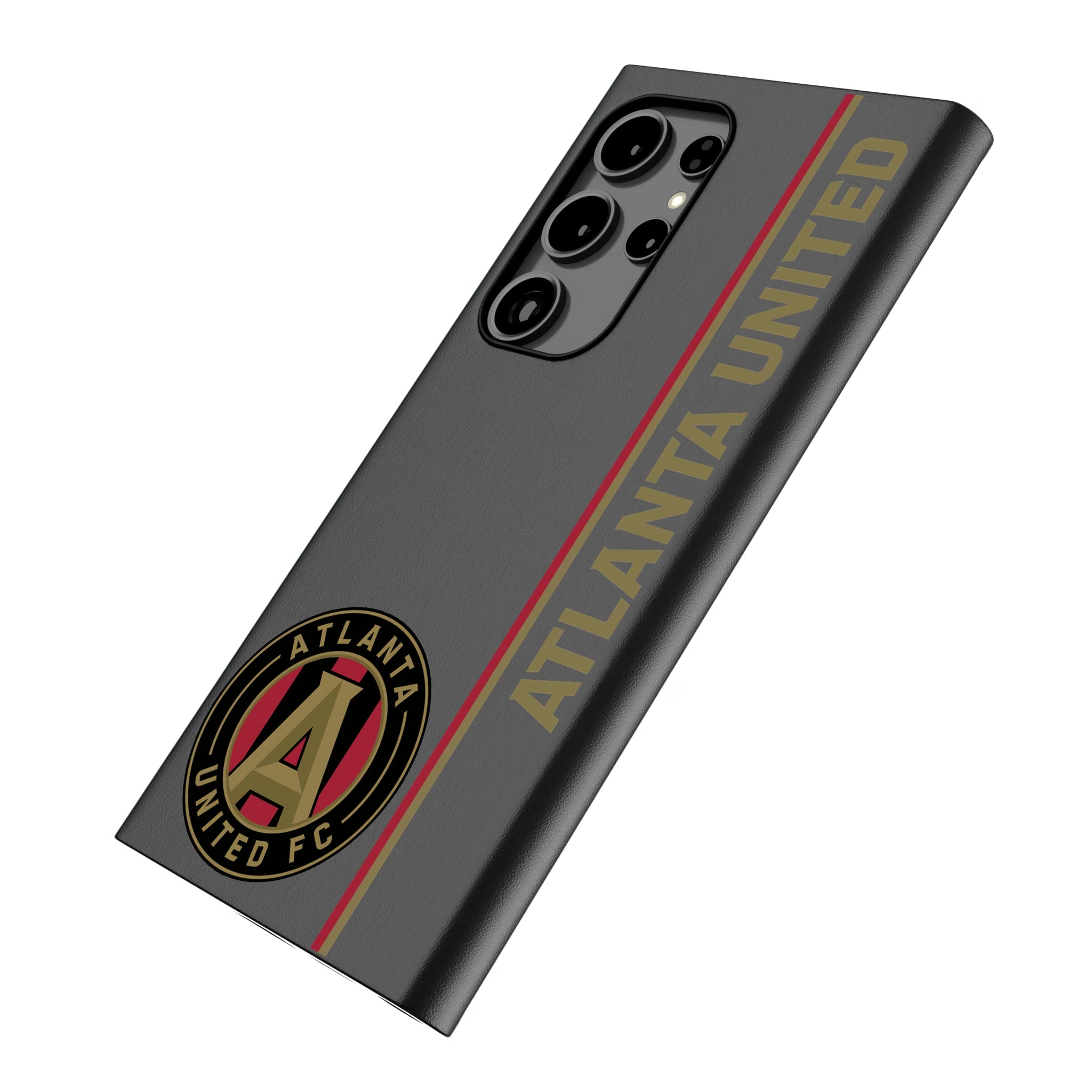 Atlanta United FC Sidebar Galaxy MagSafe Compatible Phone Case for Samsung Galaxy - Isometric View
