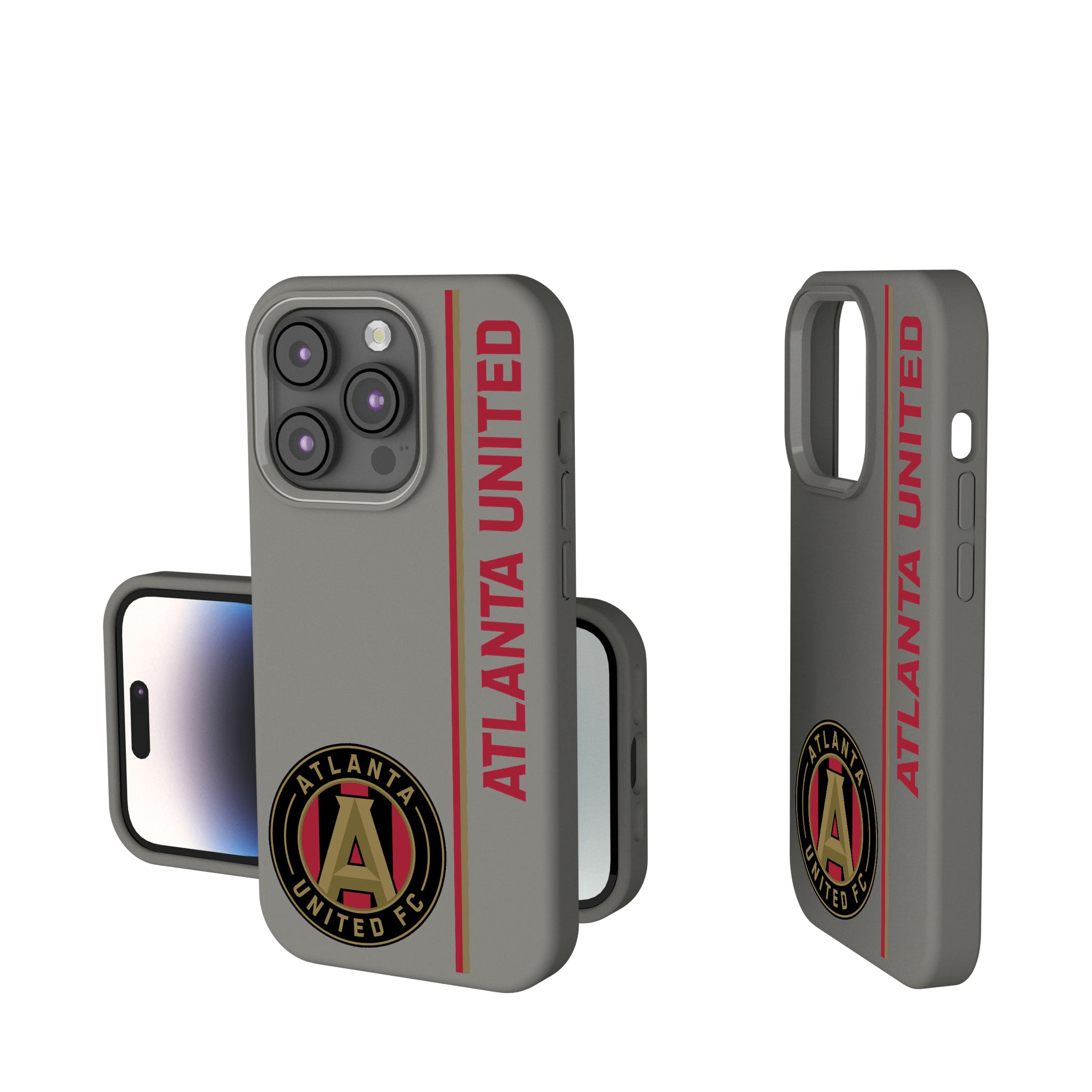 Atlanta United FC Sidebar iPhone Soft Touch Phone Case for Apple iPhone