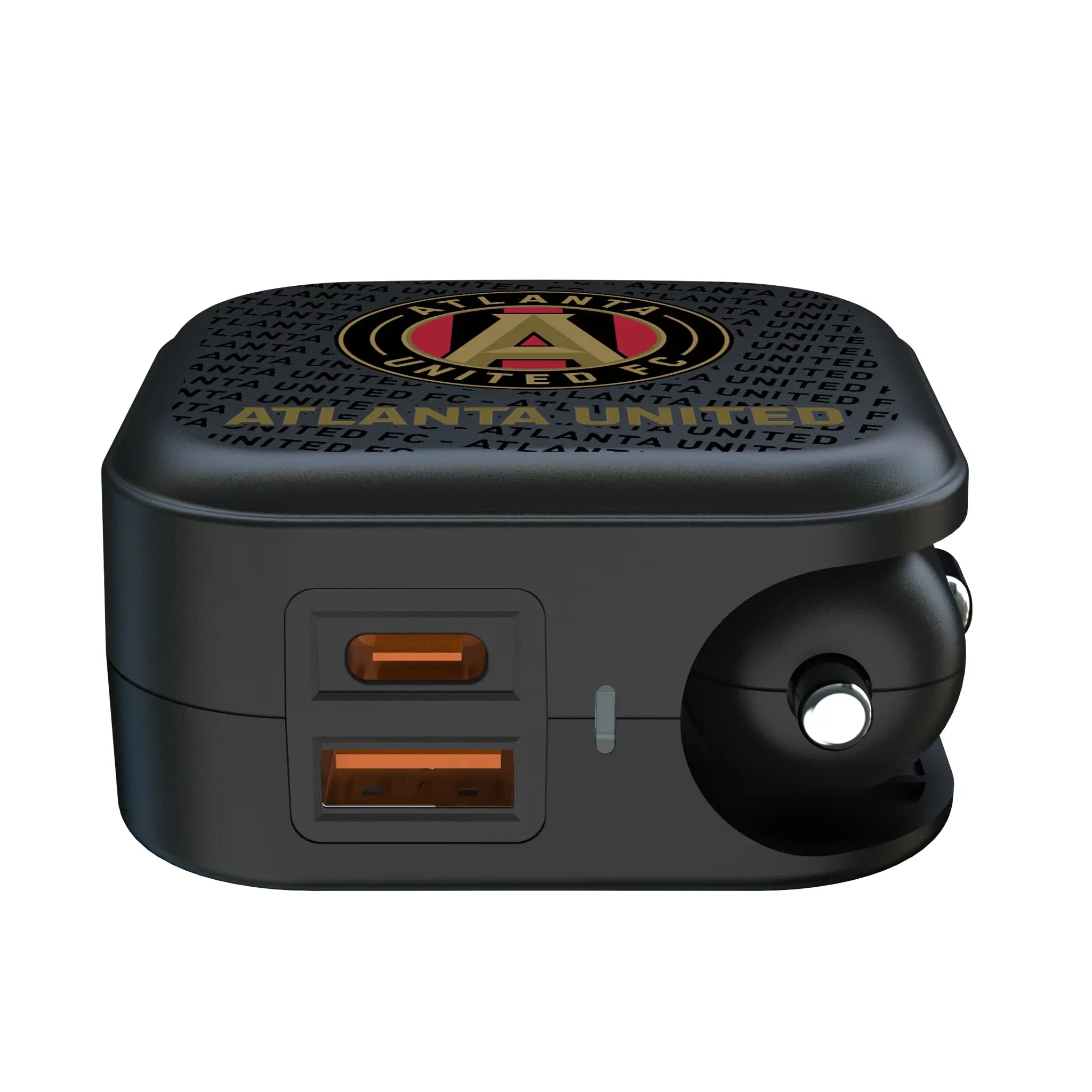 Atlanta United FC Text Backdrop 2 in 1 USB A/C Charger