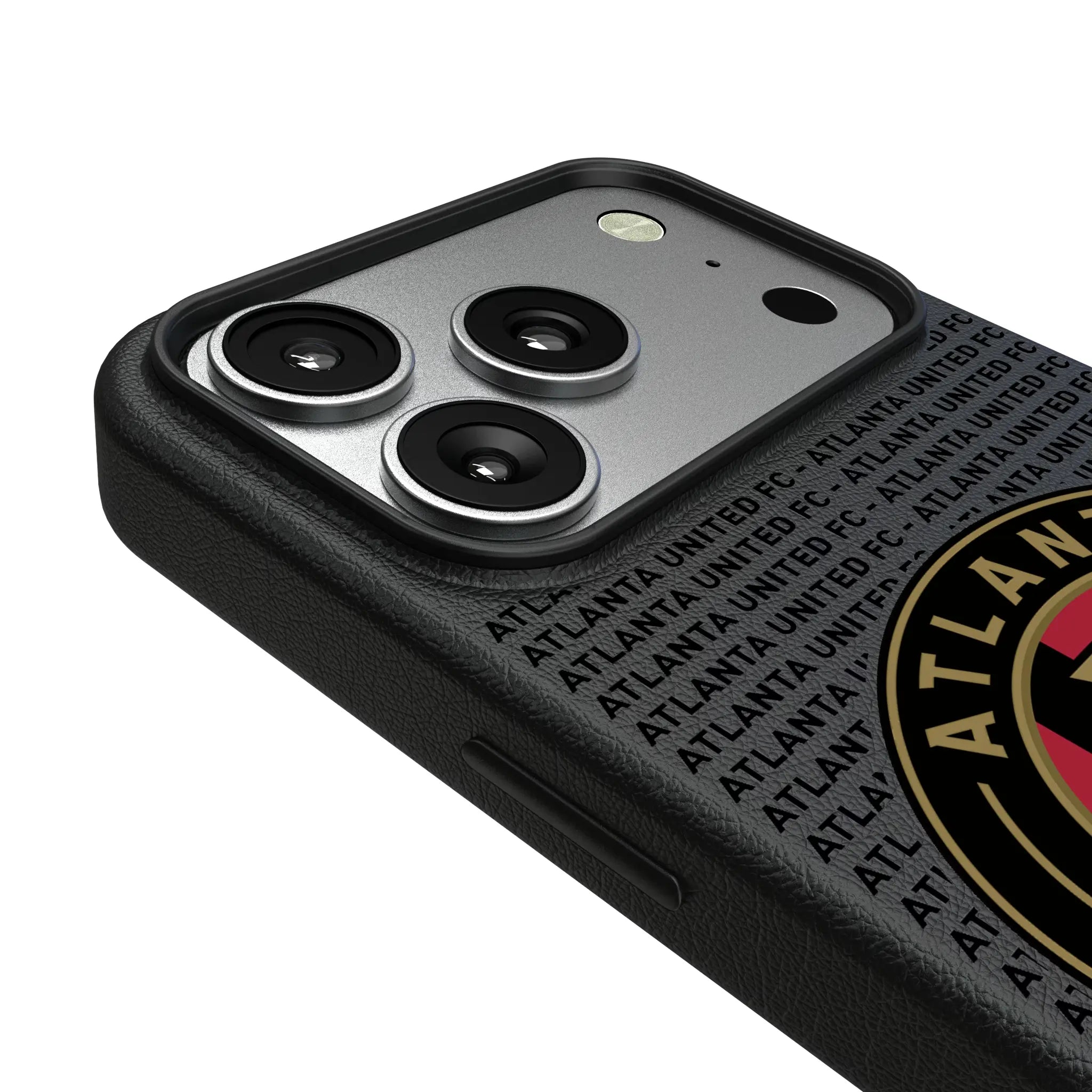 Atlanta United FC Text Backdrop iPhone MagSafe Compatible Phone Case for Apple iPhone - Detail#Device_iPhone 17 Pro