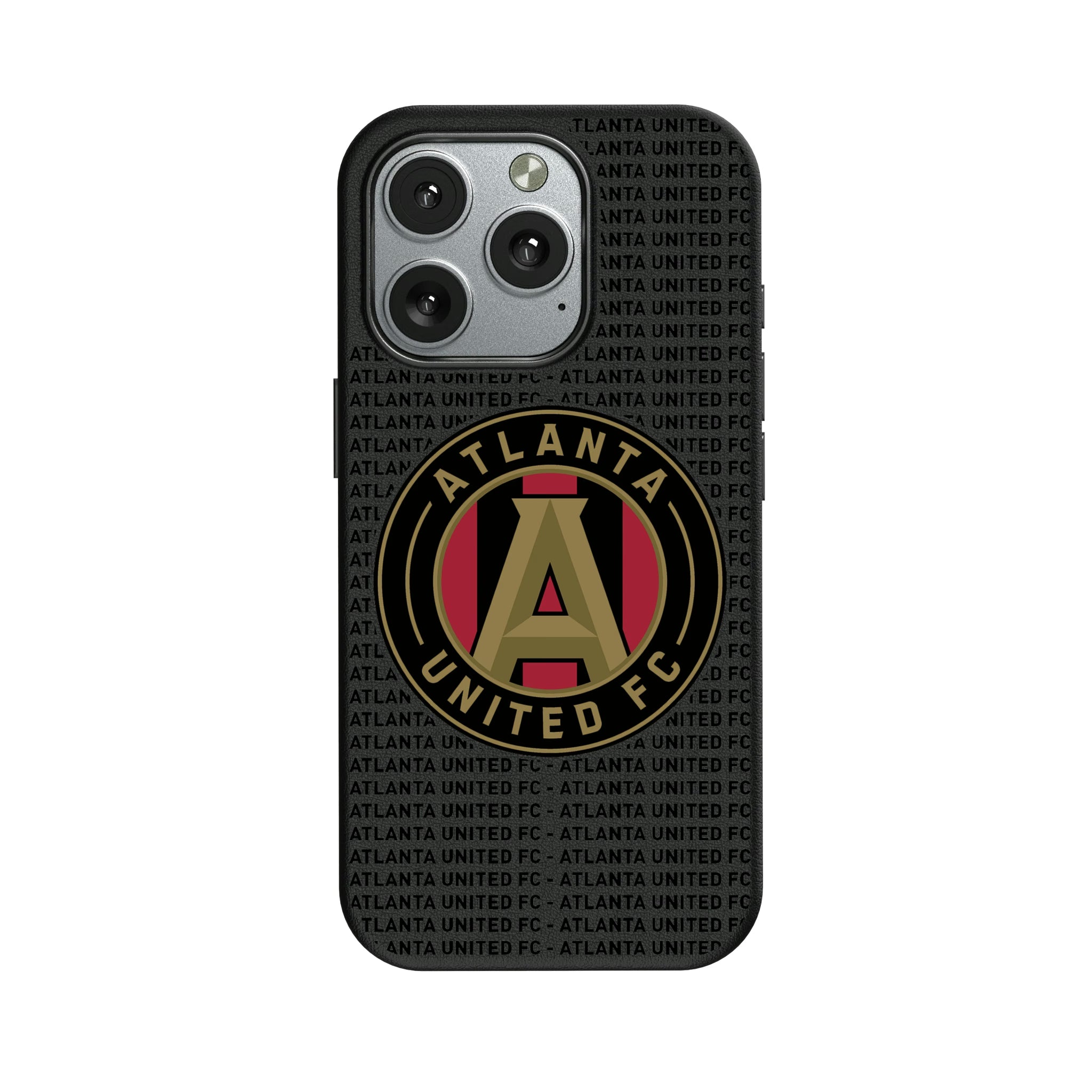 Atlanta United FC Text Backdrop iPhone MagSafe Compatible Phone Case for Apple iPhone
