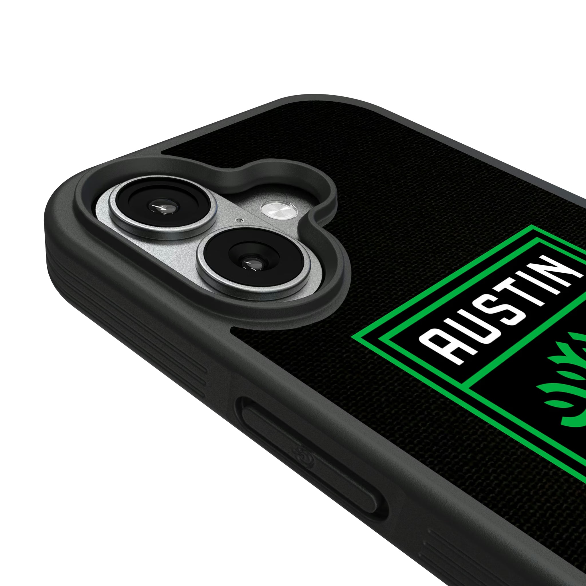Austin FC Endzone Solid iPhone Bump Phone Case for Apple iPhone - Detail#Device_iPhone 17
