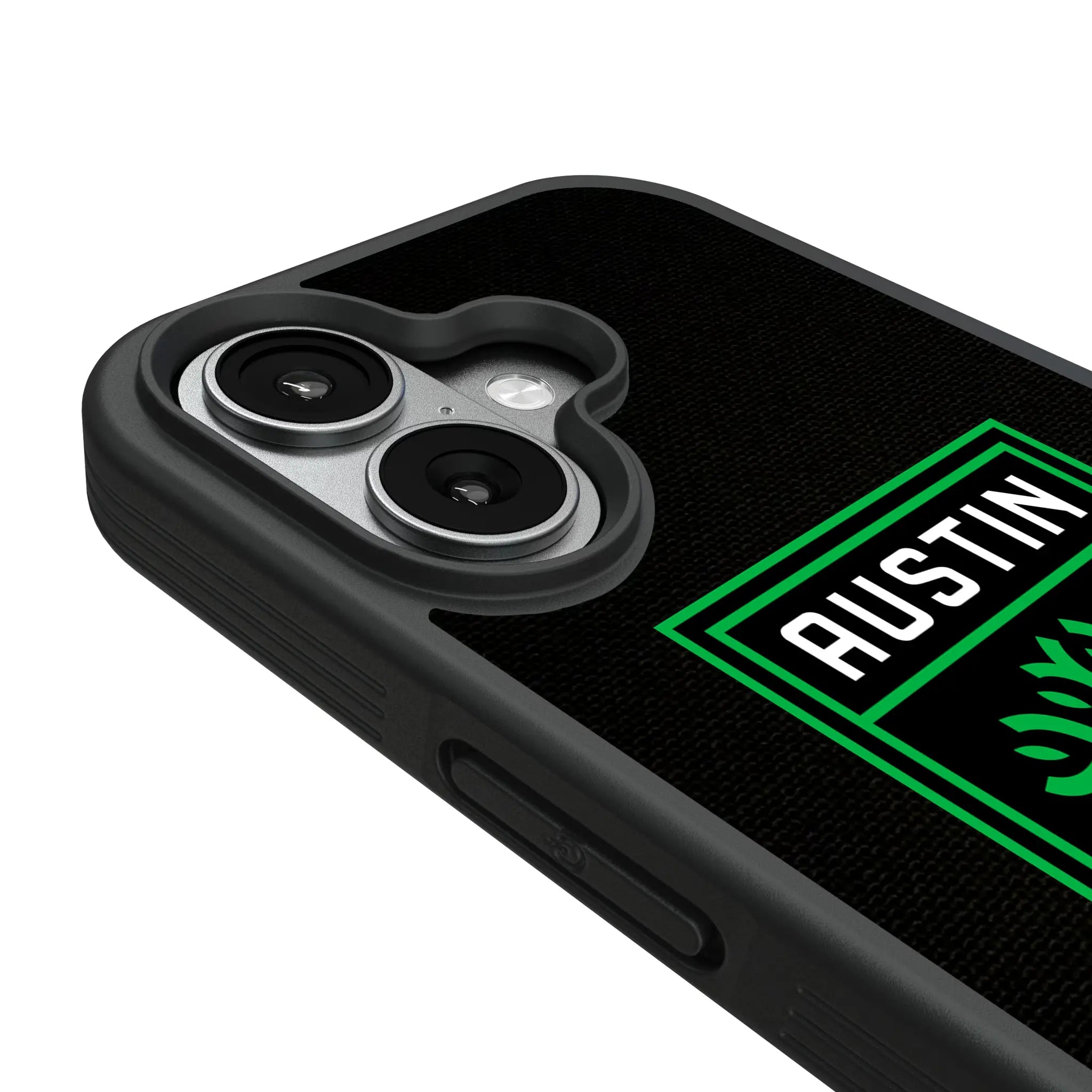 Austin FC Endzone Solid iPhone Bump Phone Case for Apple iPhone - Detail#Device_iPhone 17