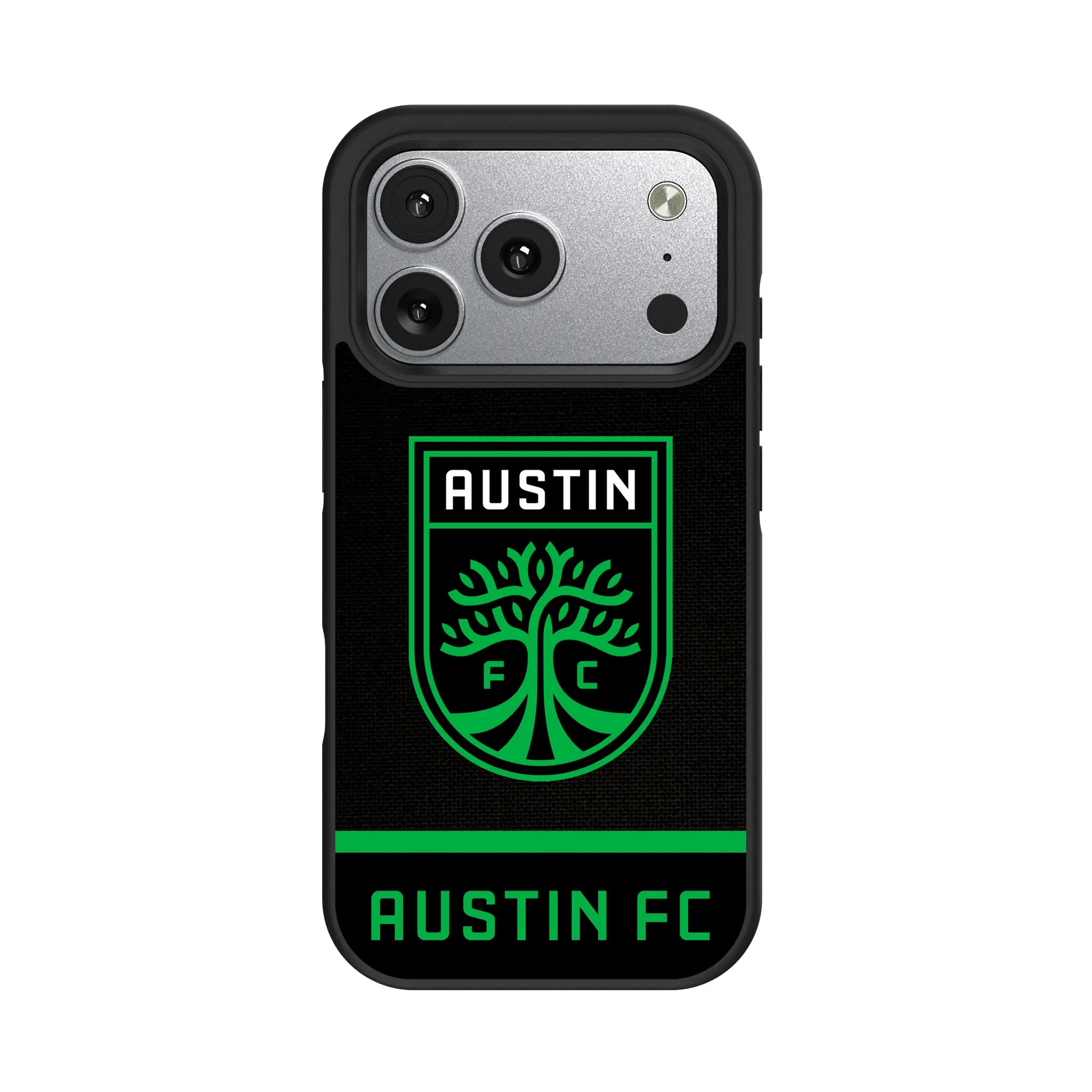 Austin FC Endzone Solid iPhone Bump Phone Case for Apple iPhone#Device_iPhone 17 Pro