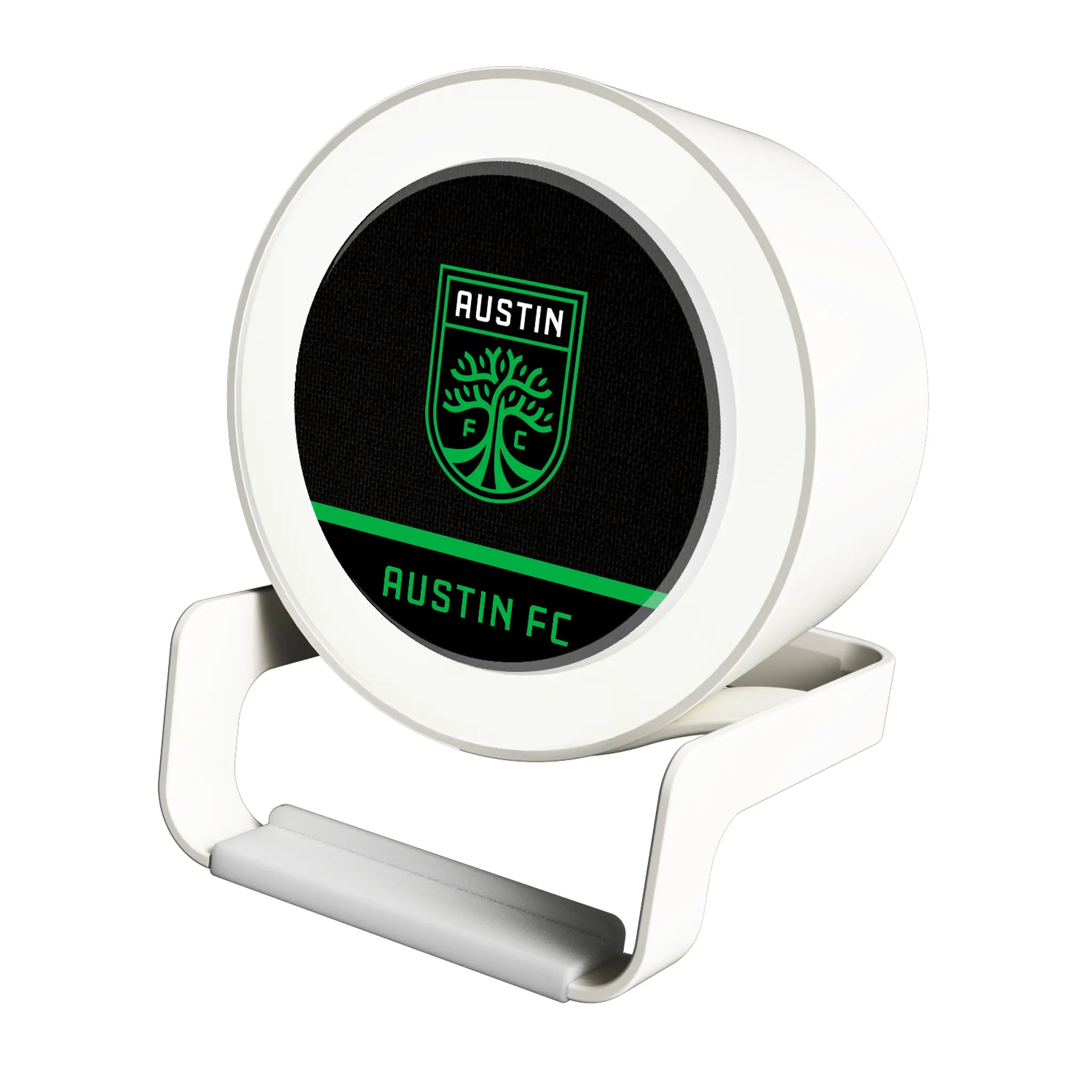 Austin FC Endzone Solid Night Light Charger and Bluetooth Speaker