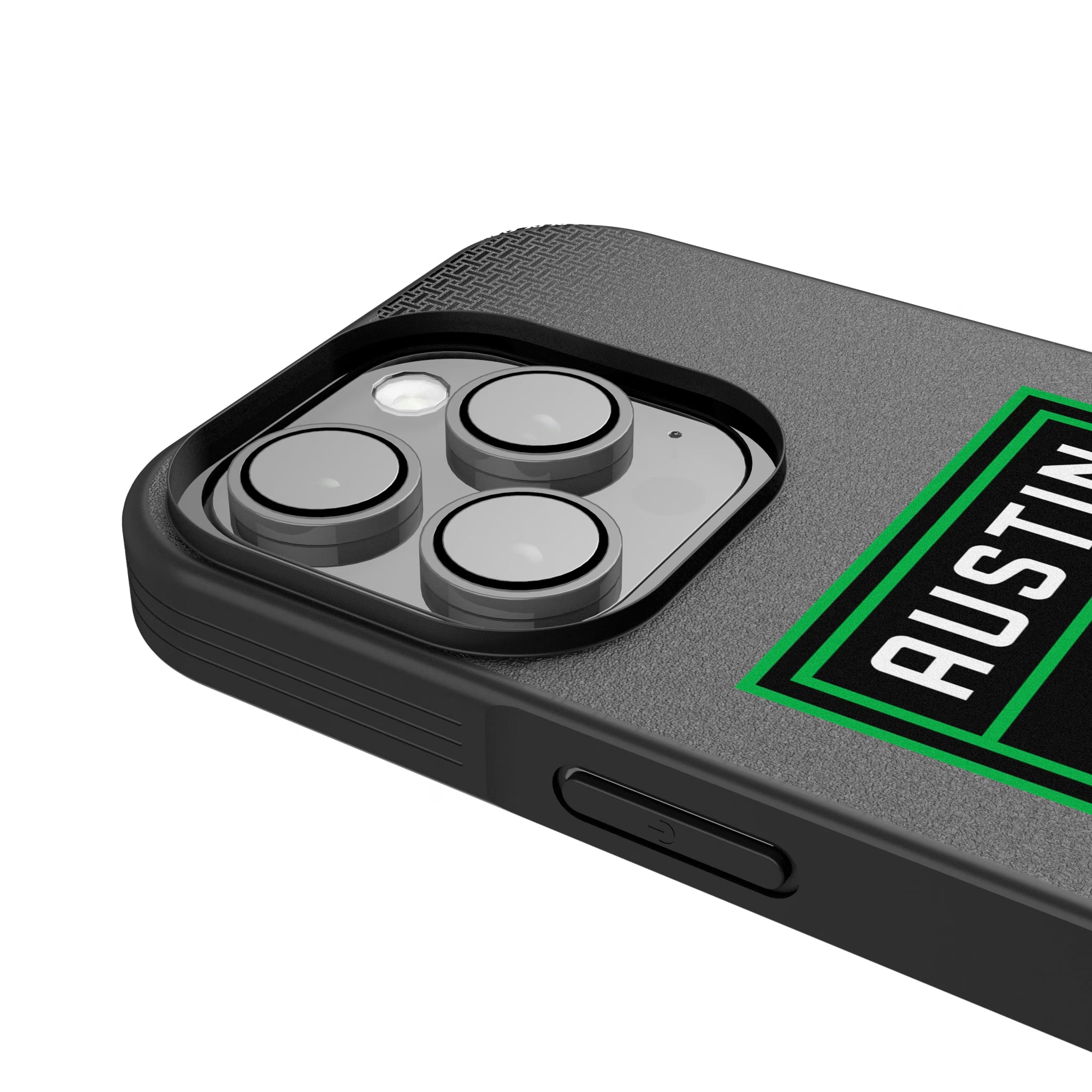 Austin FC Linen iPhone Bump Phone Case for Apple iPhone - Detail