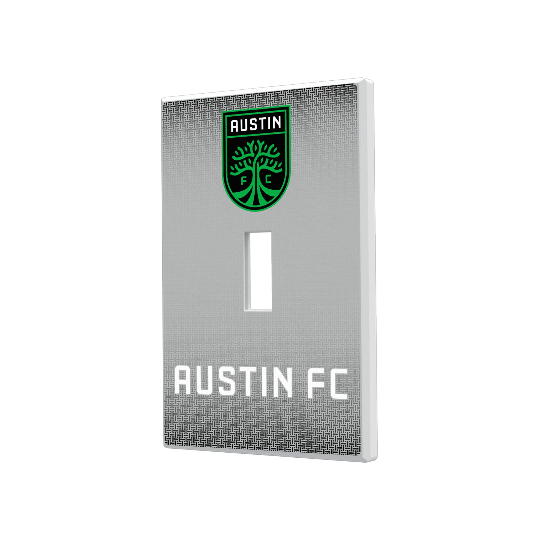 Austin FC Linen Hidden-Screw Light Switch Plate#Style_Single Toggle