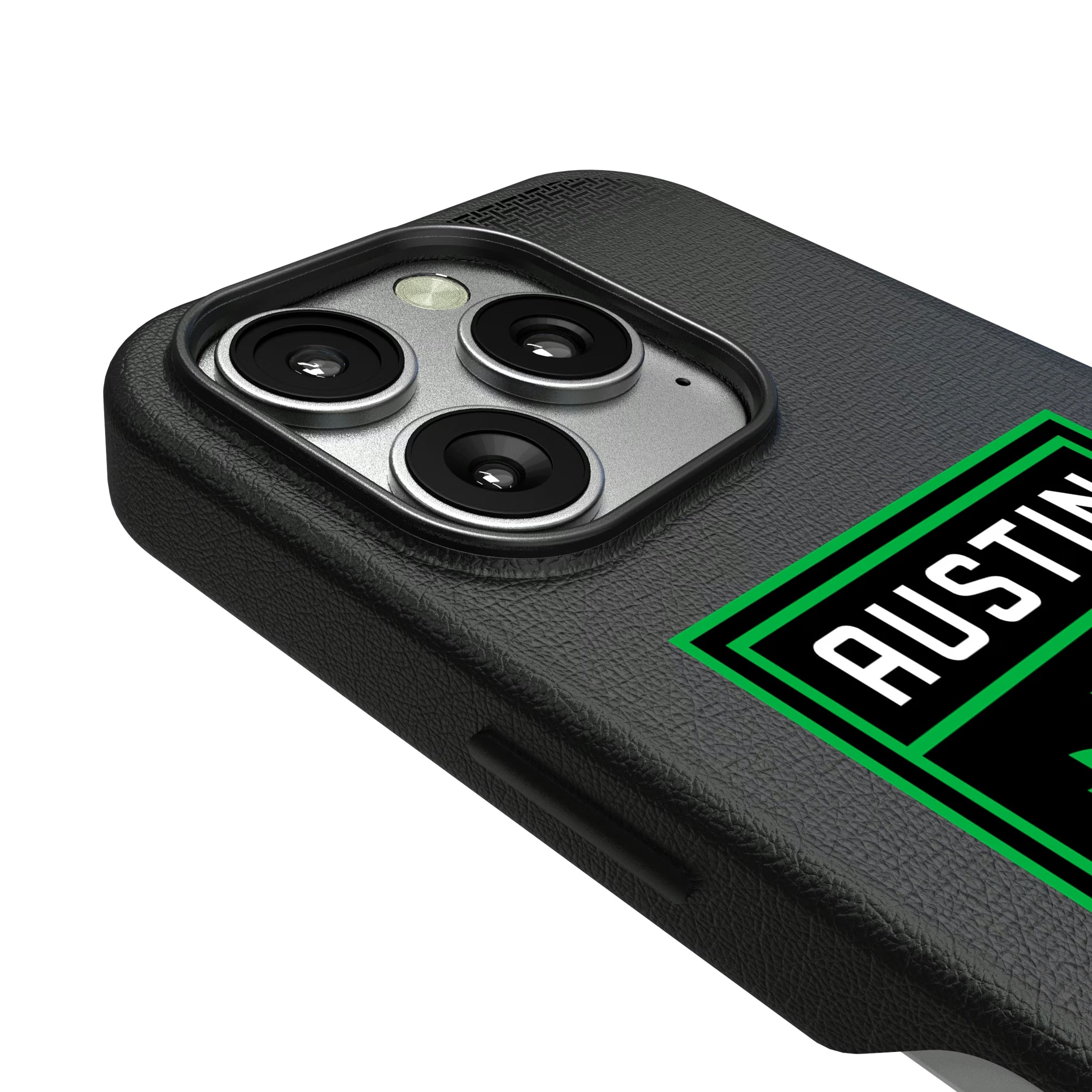 Austin FC Linen iPhone MagSafe Compatible Phone Case for Apple iPhone - Detail