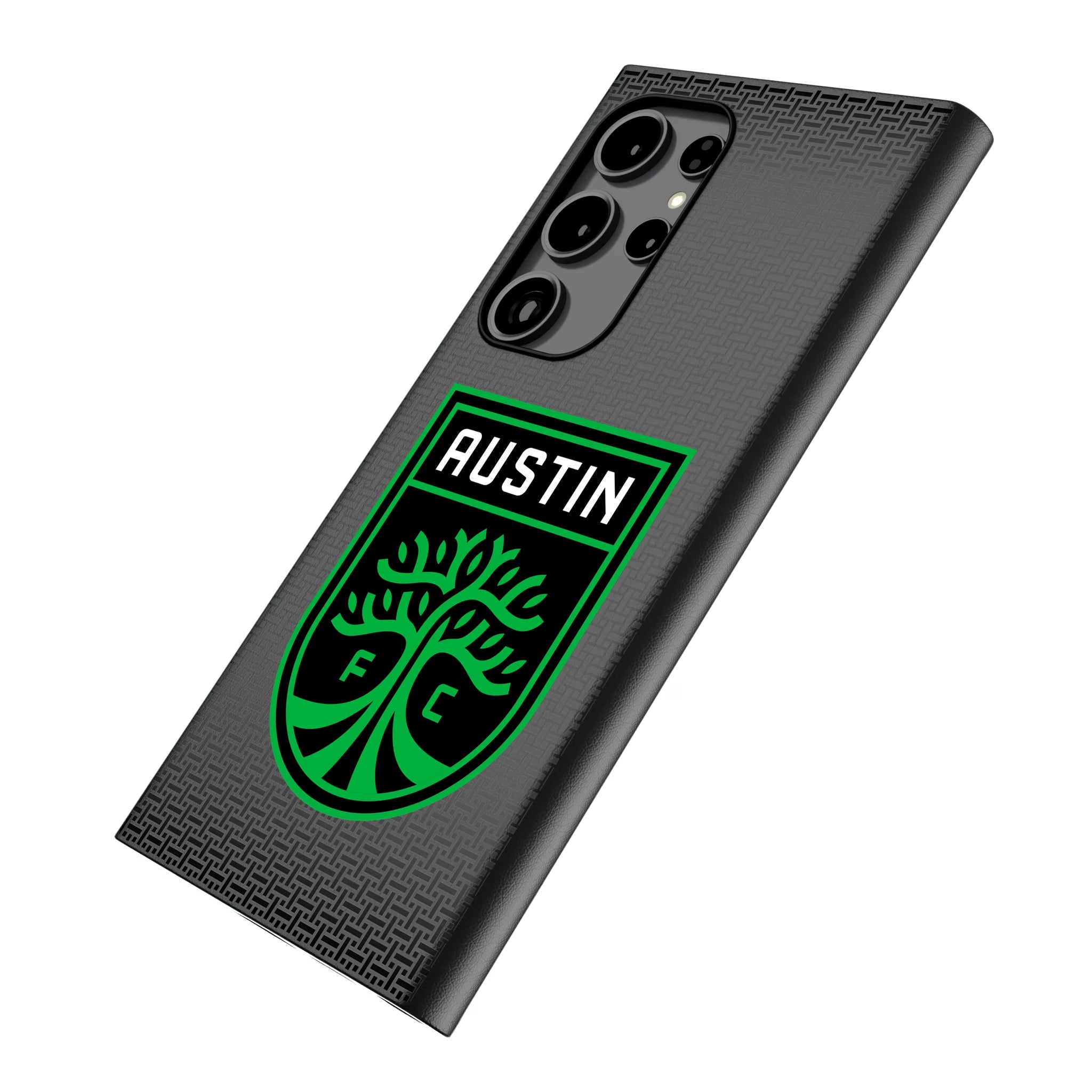 Austin FC Linen Galaxy MagSafe Compatible Phone Case for Samsung Galaxy - Isometric View