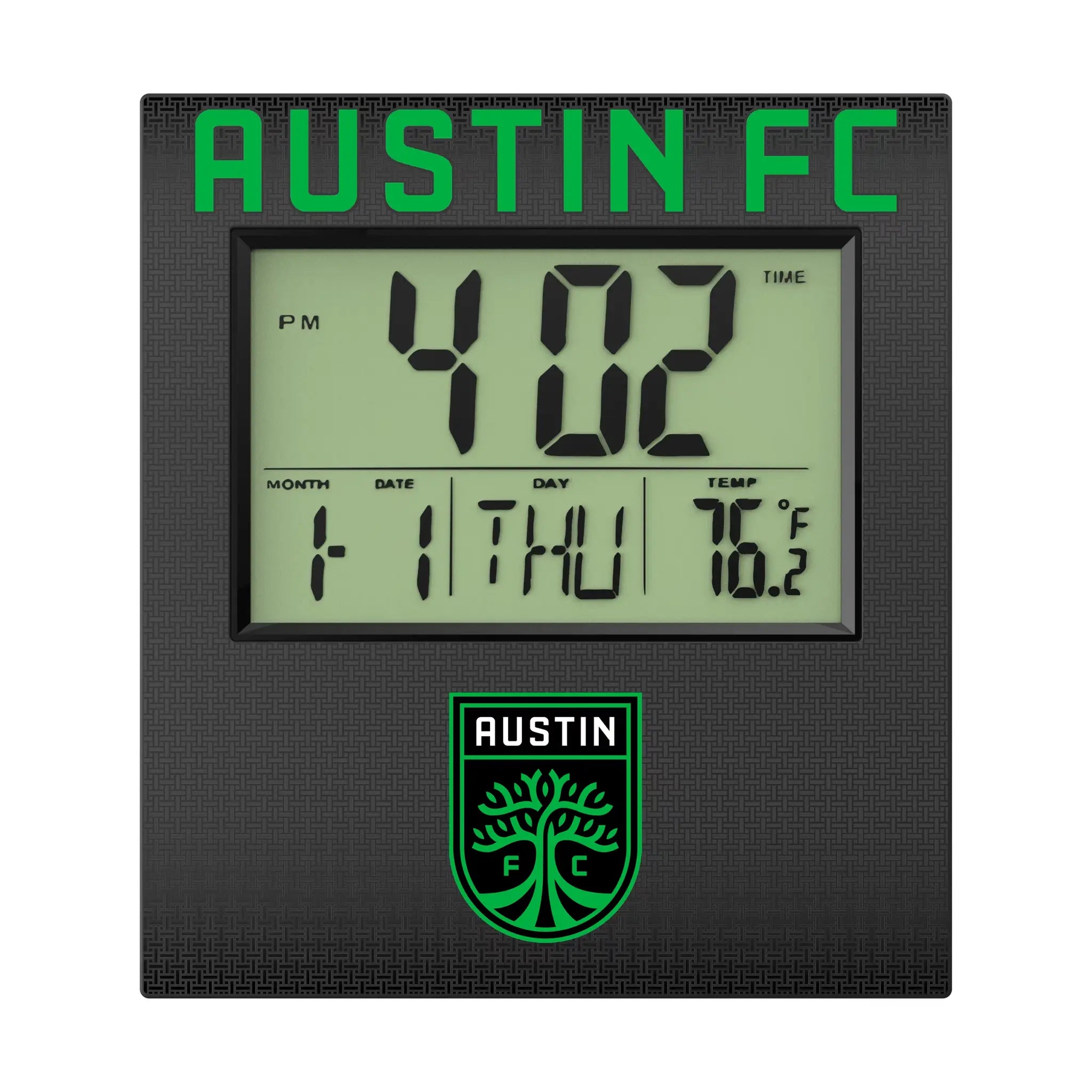 Austin FC Linen Wall Clock