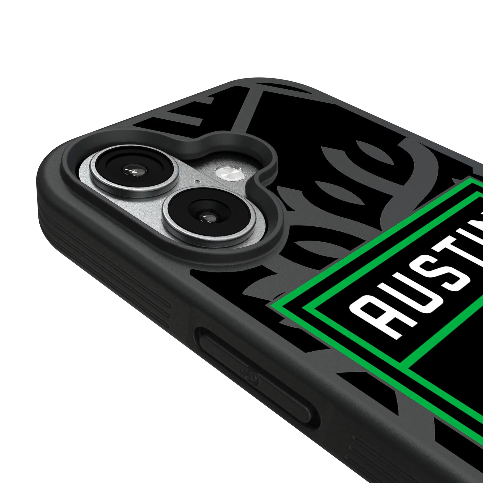 Austin FC Monocolor Tilt iPhone Bump Phone Case for Apple iPhone - Detail#Device_iPhone 17