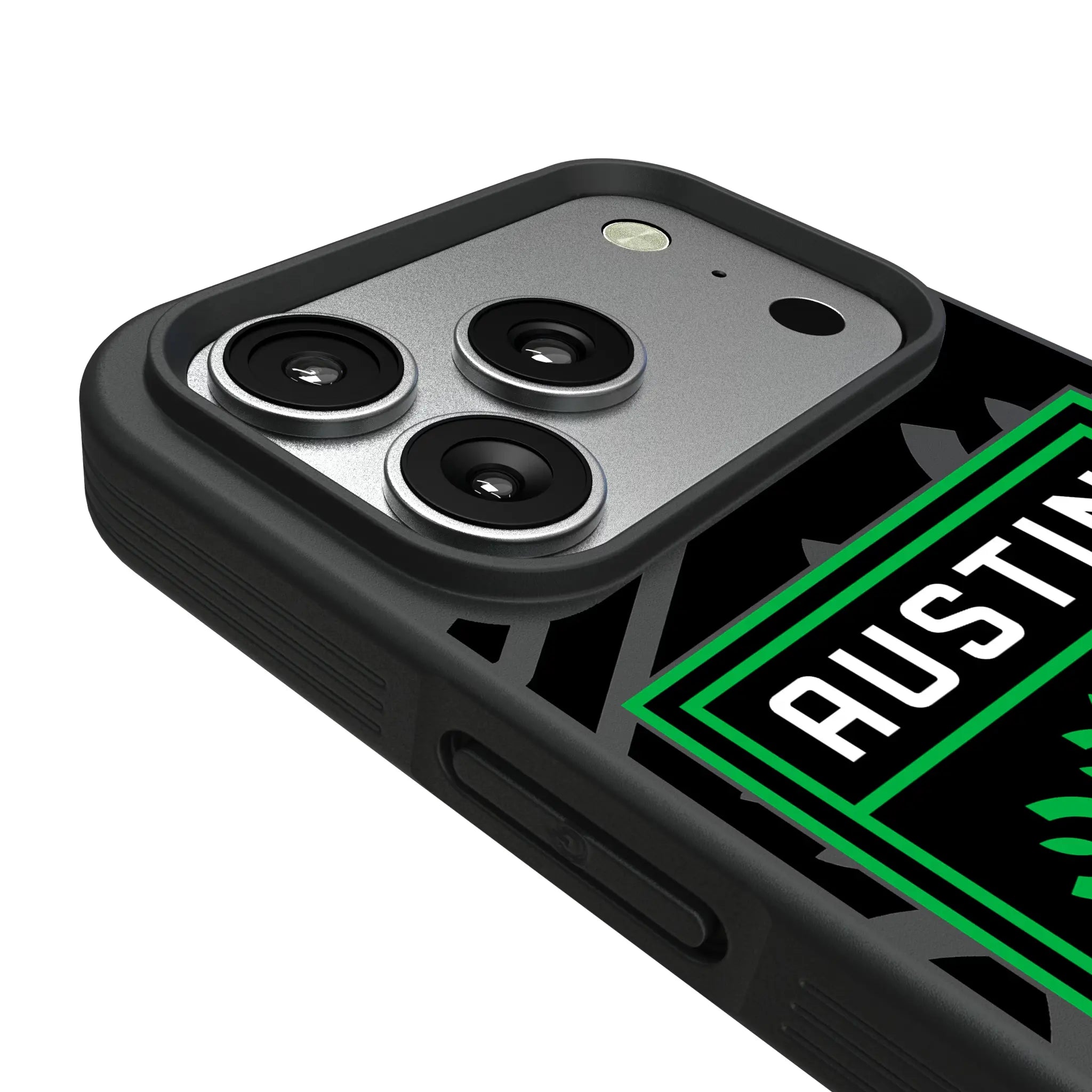 Austin FC Monocolor Tilt iPhone Bump Phone Case for Apple iPhone - Detail#Device_iPhone 17 Pro