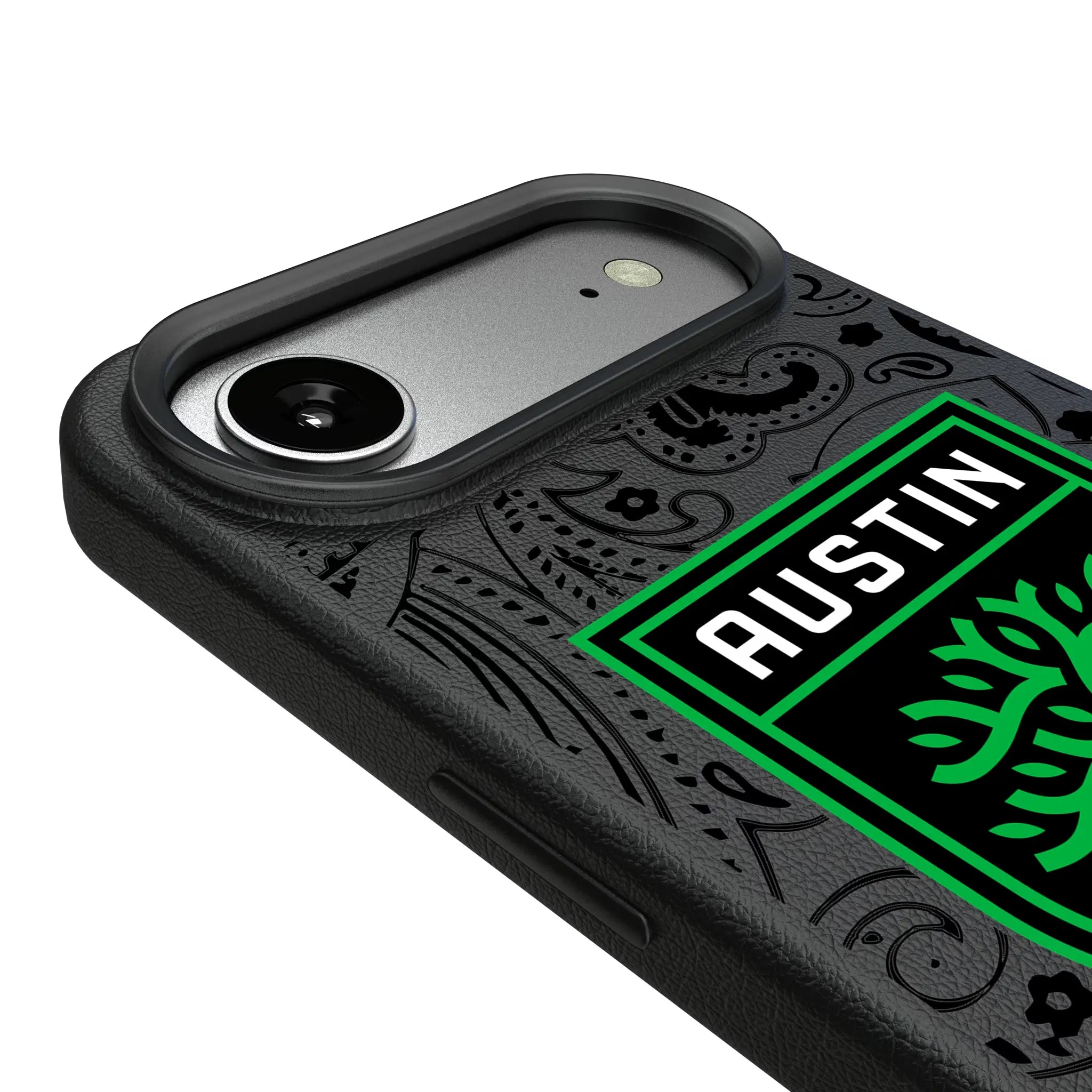 Austin FC Paisley iPhone MagSafe Compatible Phone Case for Apple iPhone - Detail#Device_iPhone Air