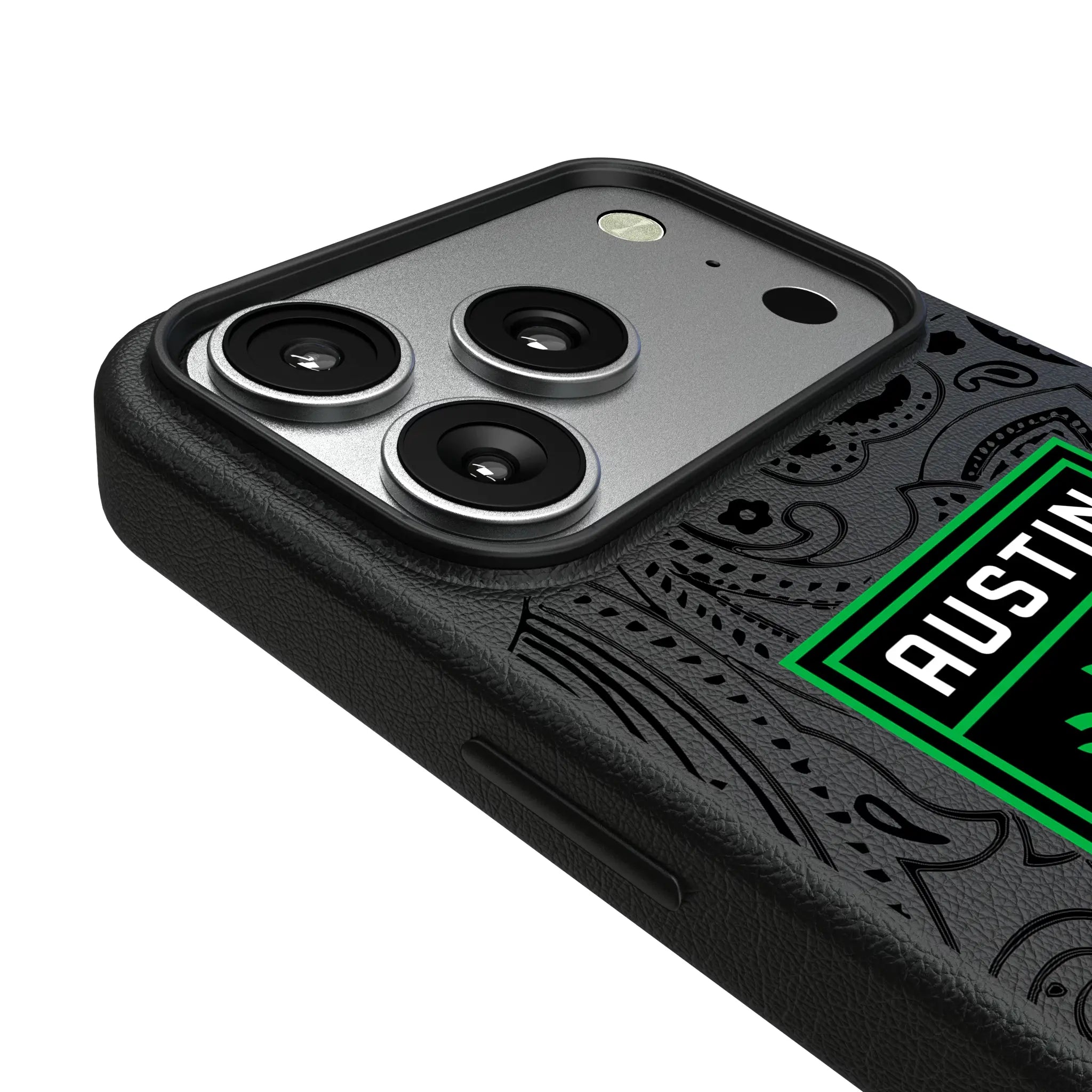 Austin FC Paisley iPhone MagSafe Compatible Phone Case for Apple iPhone - Detail#Device_iPhone 17 Pro