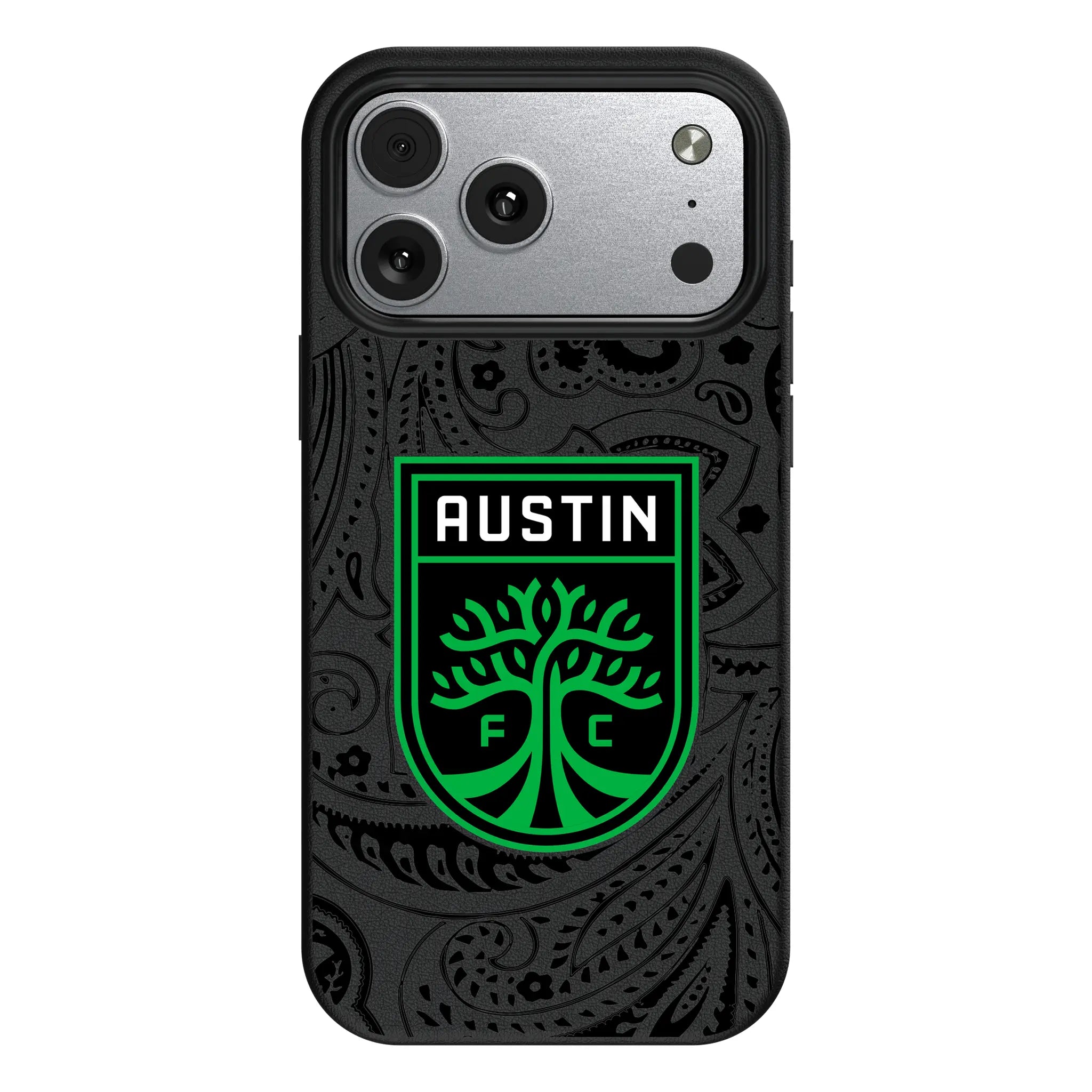 Austin FC Paisley iPhone MagSafe Compatible Phone Case for Apple iPhone#Device_iPhone 17 Pro Max