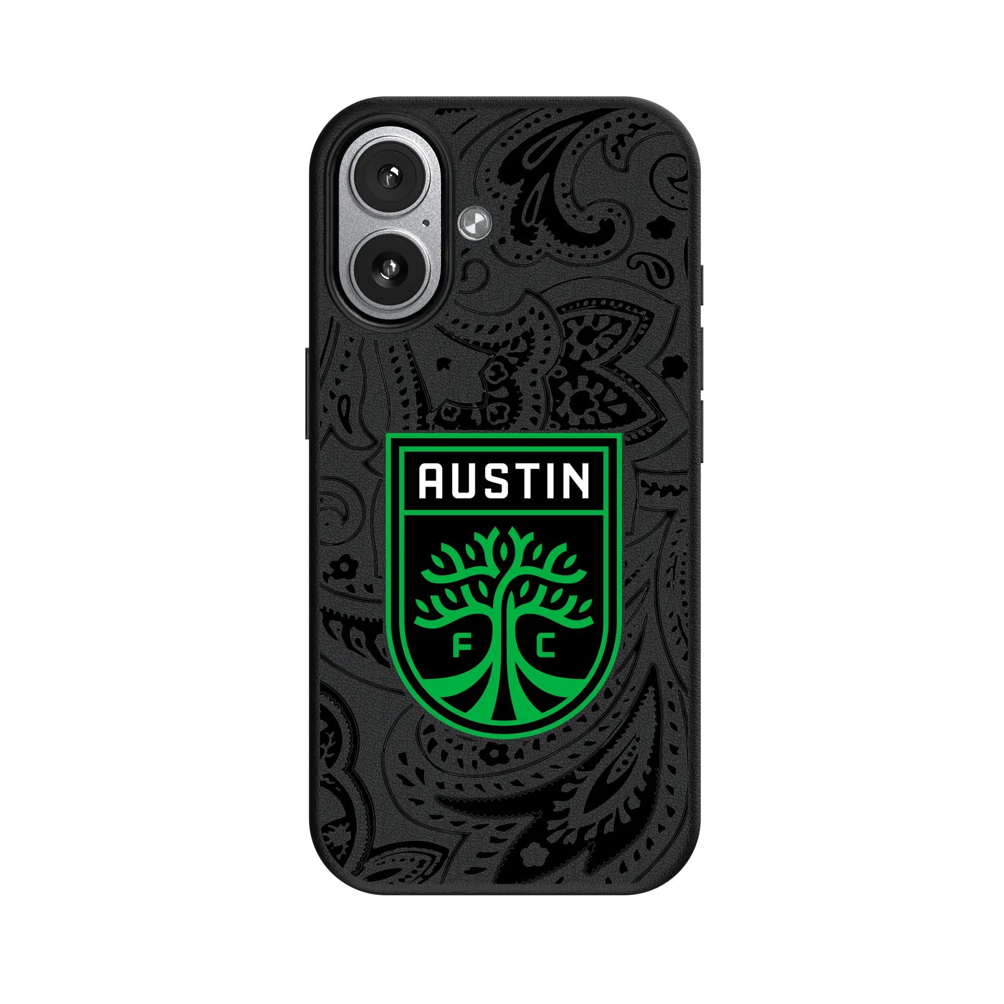Austin FC Paisley iPhone MagSafe Compatible Phone Case for Apple iPhone#Device_iPhone 17