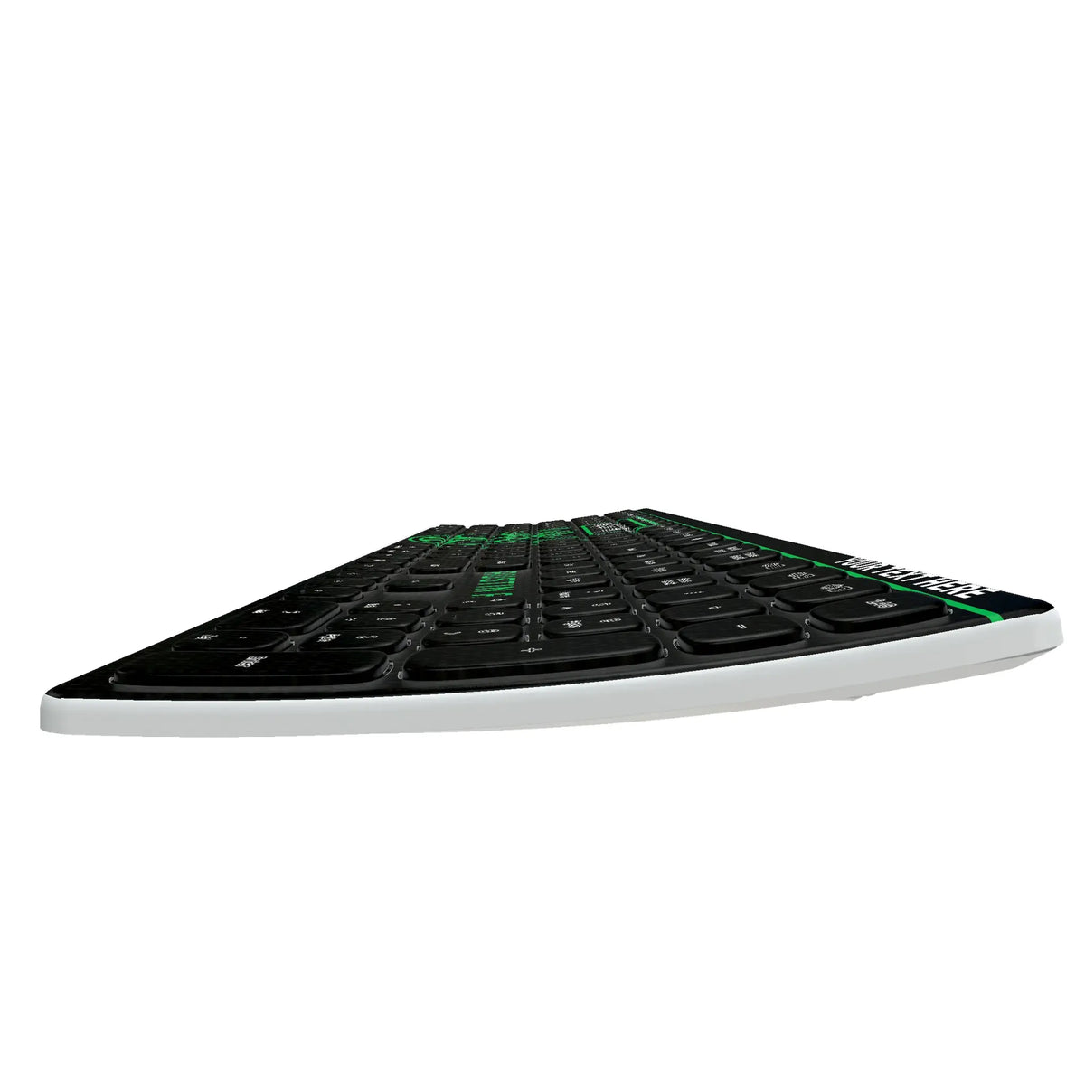 Austin FC Personalized Endzone Solid KKB605 Curved Wireless Keyboard