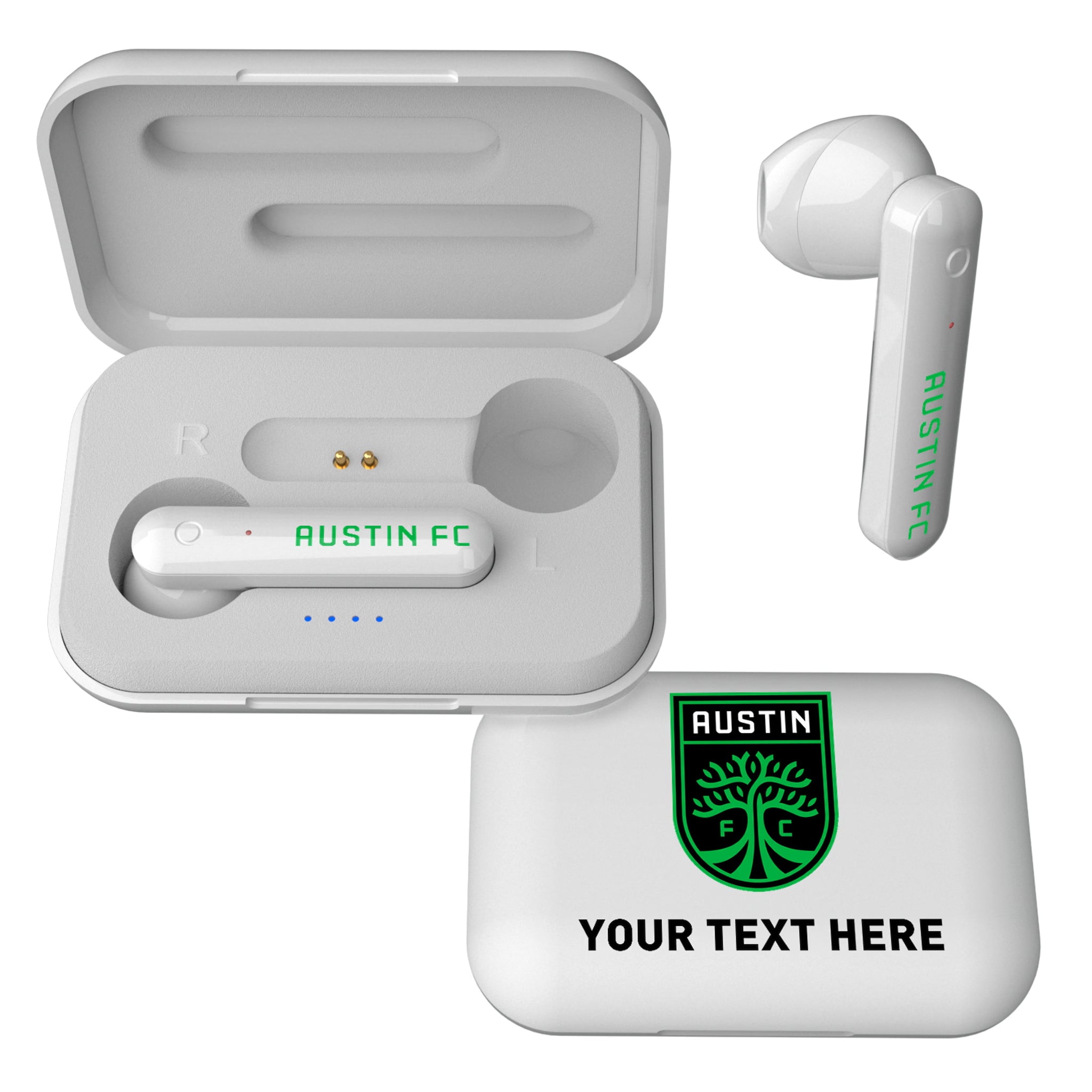 Austin FC Personalized Insignia Wireless TWS Earbuds