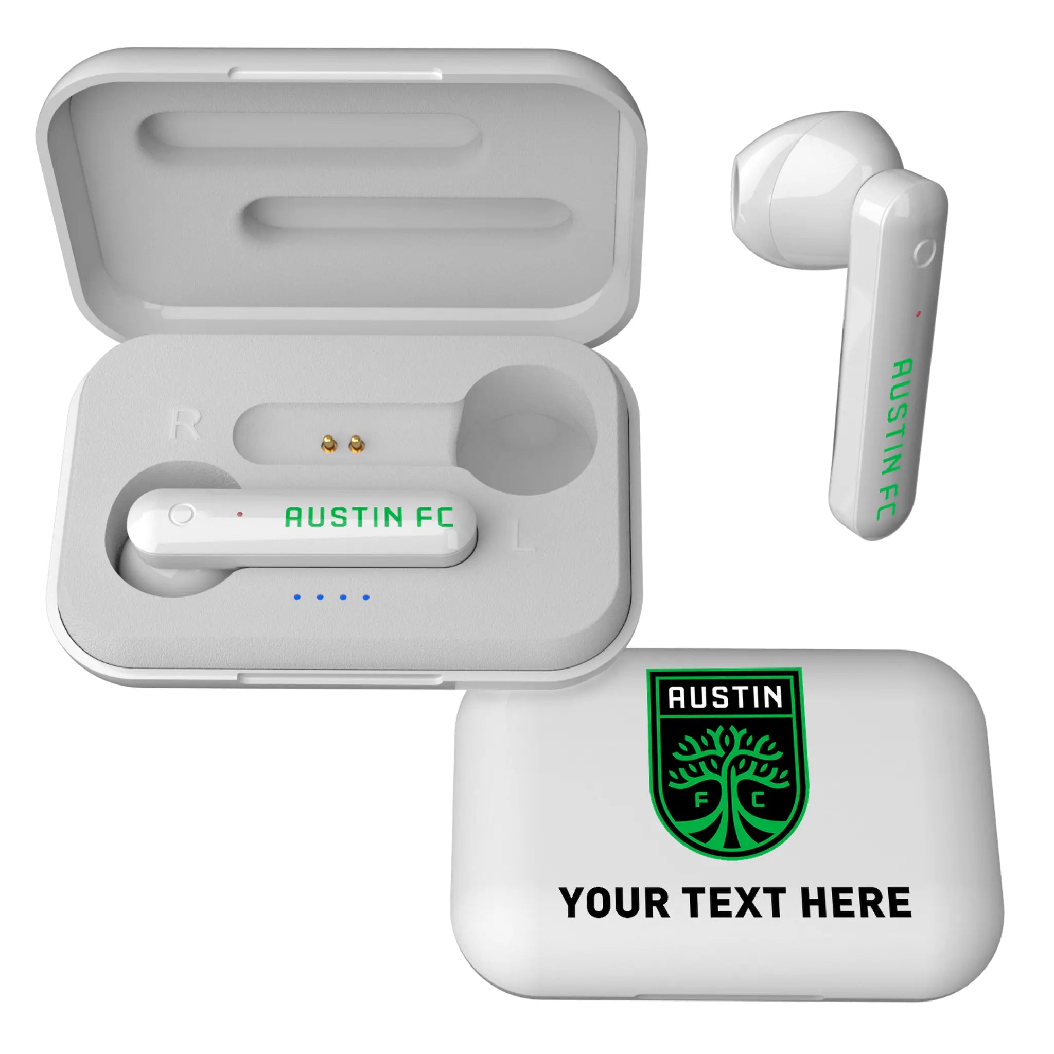 Austin FC Personalized Insignia Wireless TWS Earbuds