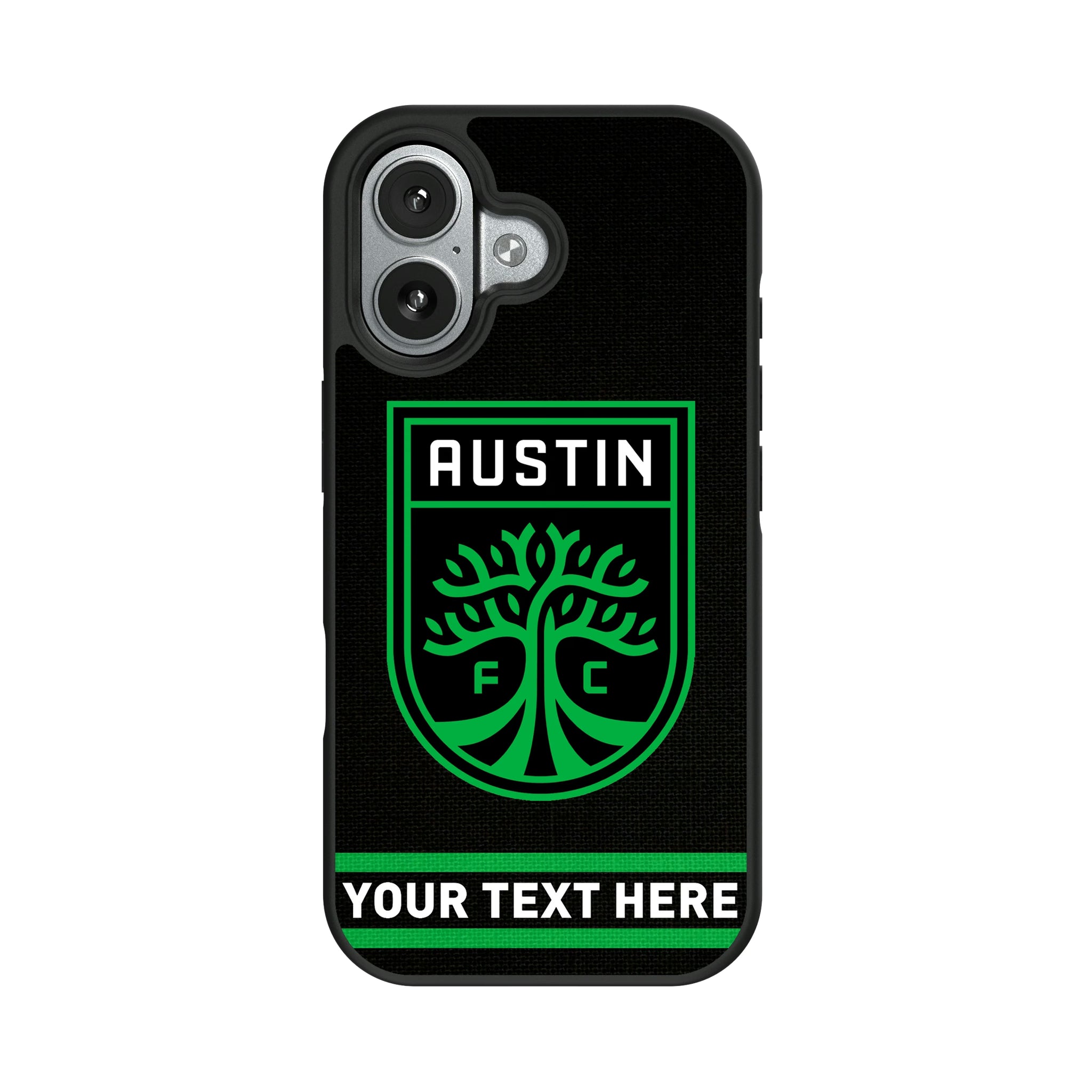 Austin FC Personalized Stripe iPhone Bump Phone Case for Apple iPhone#Device_iPhone 17