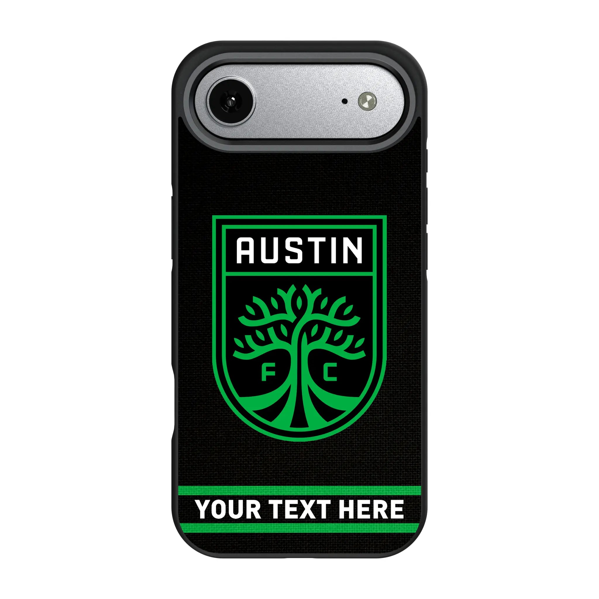 Austin FC Personalized Stripe iPhone Bump Phone Case for Apple iPhone#Device_iPhone Air