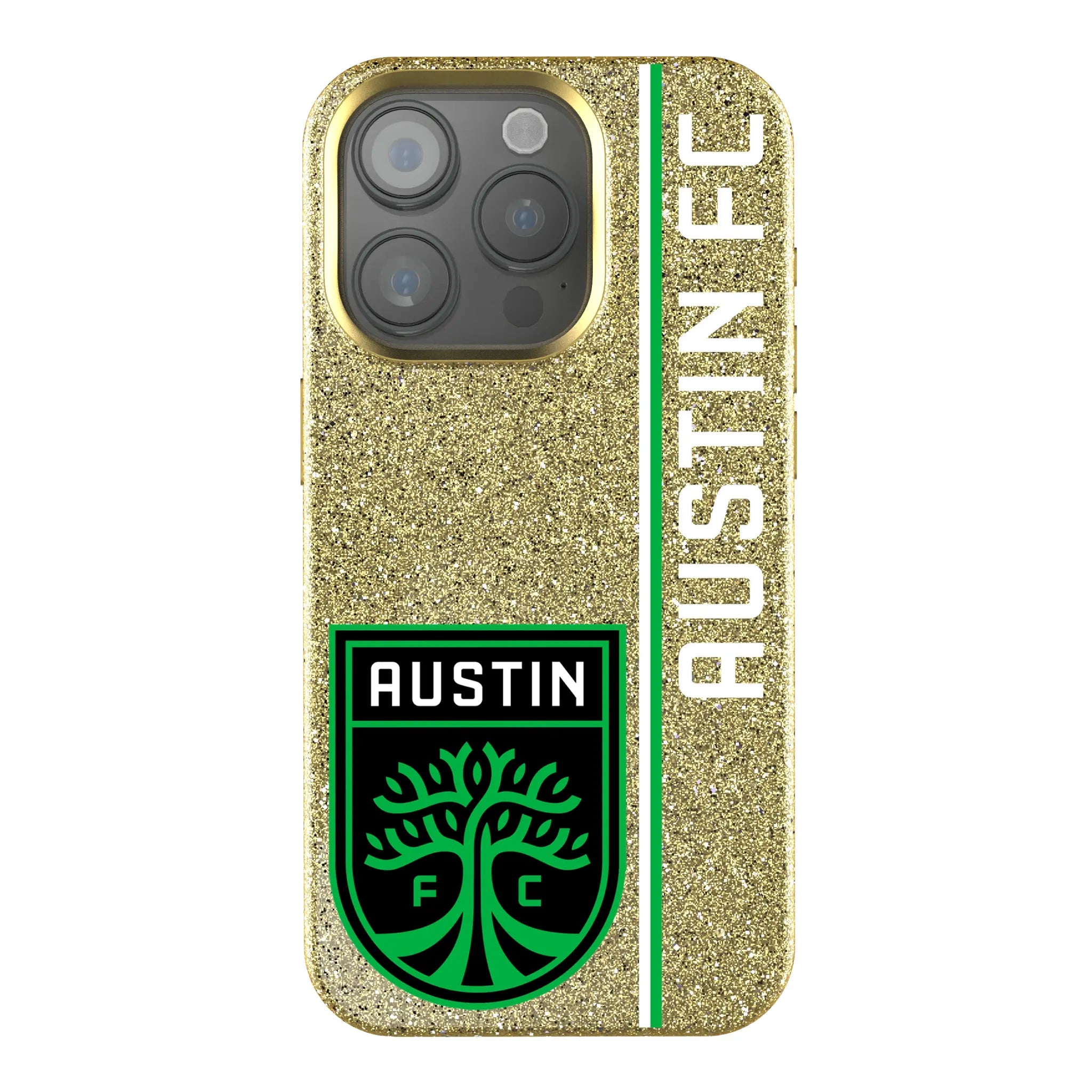 Austin FC Sidebar iPhone Bling Phone Case for Apple iPhone