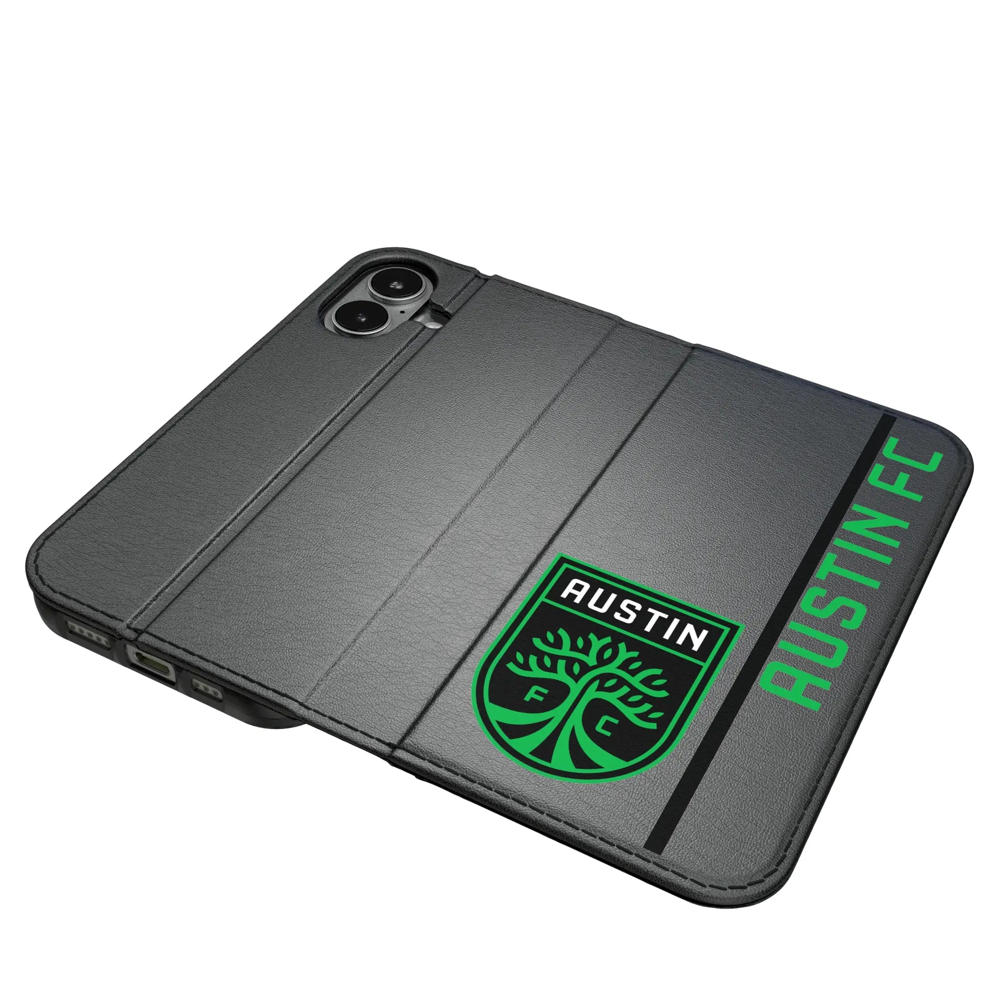 Austin FC Sidebar iPhone Folio Phone Case for Apple iPhone#Device_iPhone 17