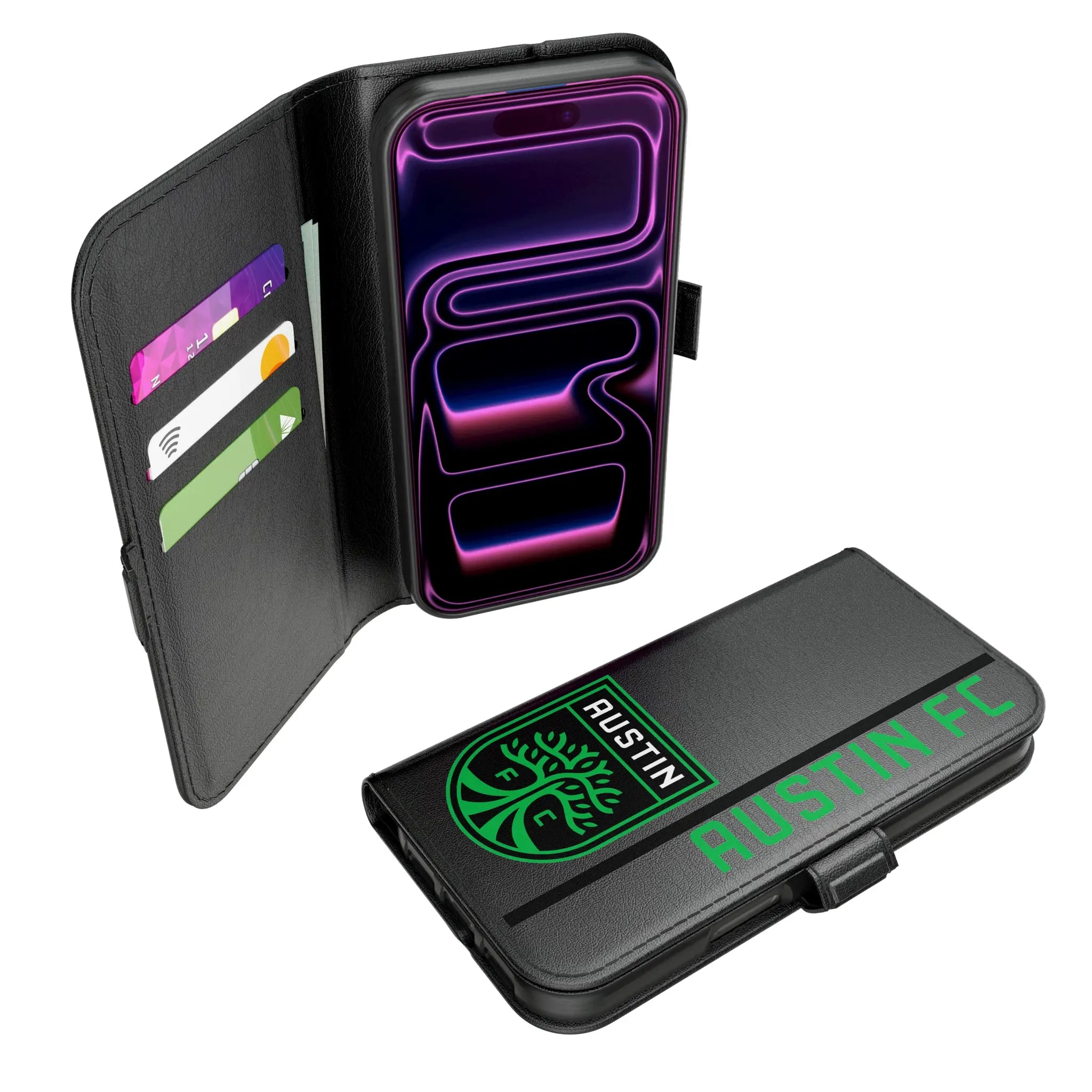 Austin FC Sidebar iPhone Folio Phone Case for Apple iPhone#Device_iPhone 17 Pro