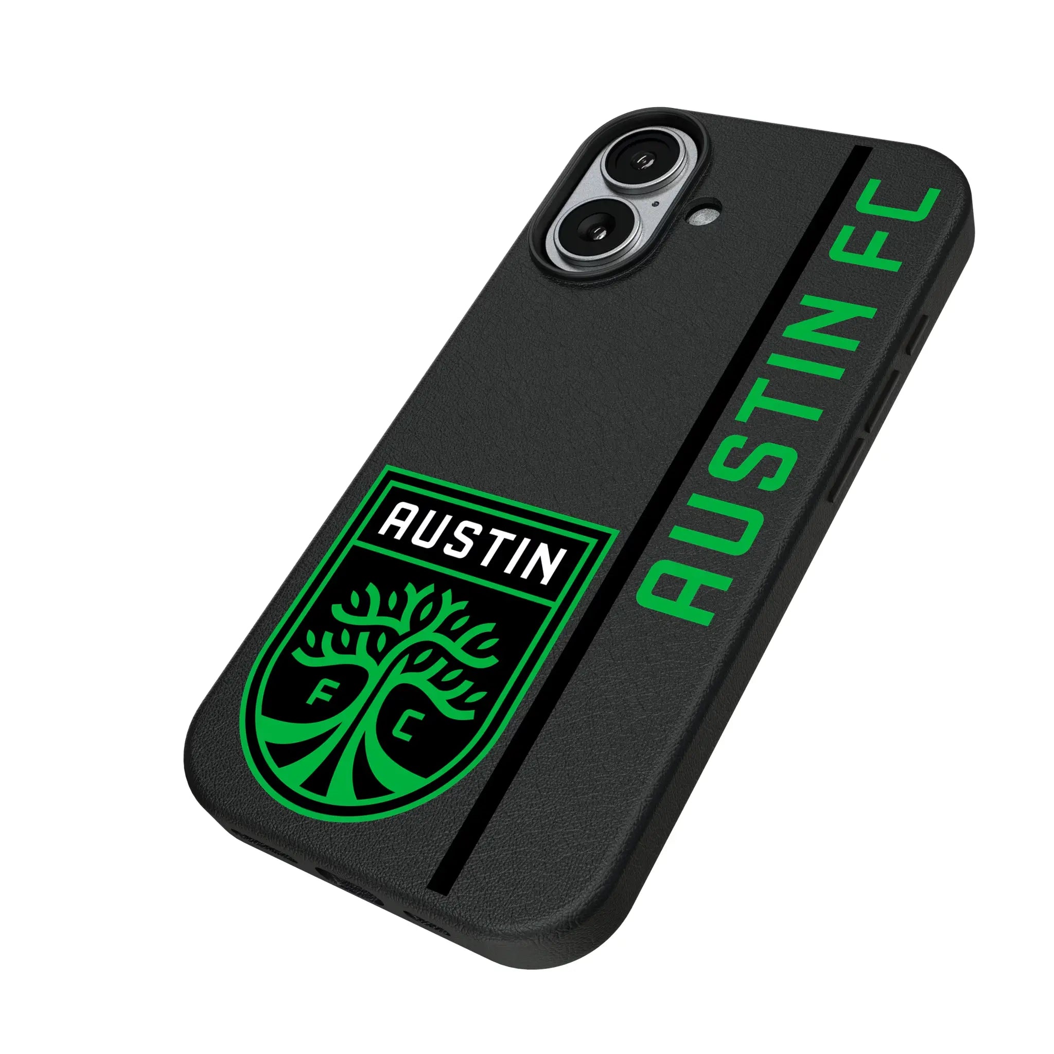 Austin FC Sidebar iPhone MagSafe Compatible Phone Case for Apple iPhone - Isometric View#Device_iPhone 17