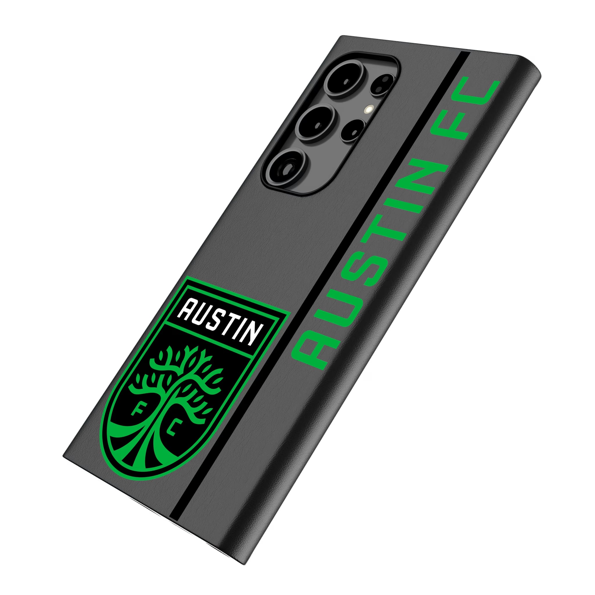 Austin FC Sidebar Galaxy MagSafe Compatible Phone Case for Samsung Galaxy - Isometric View