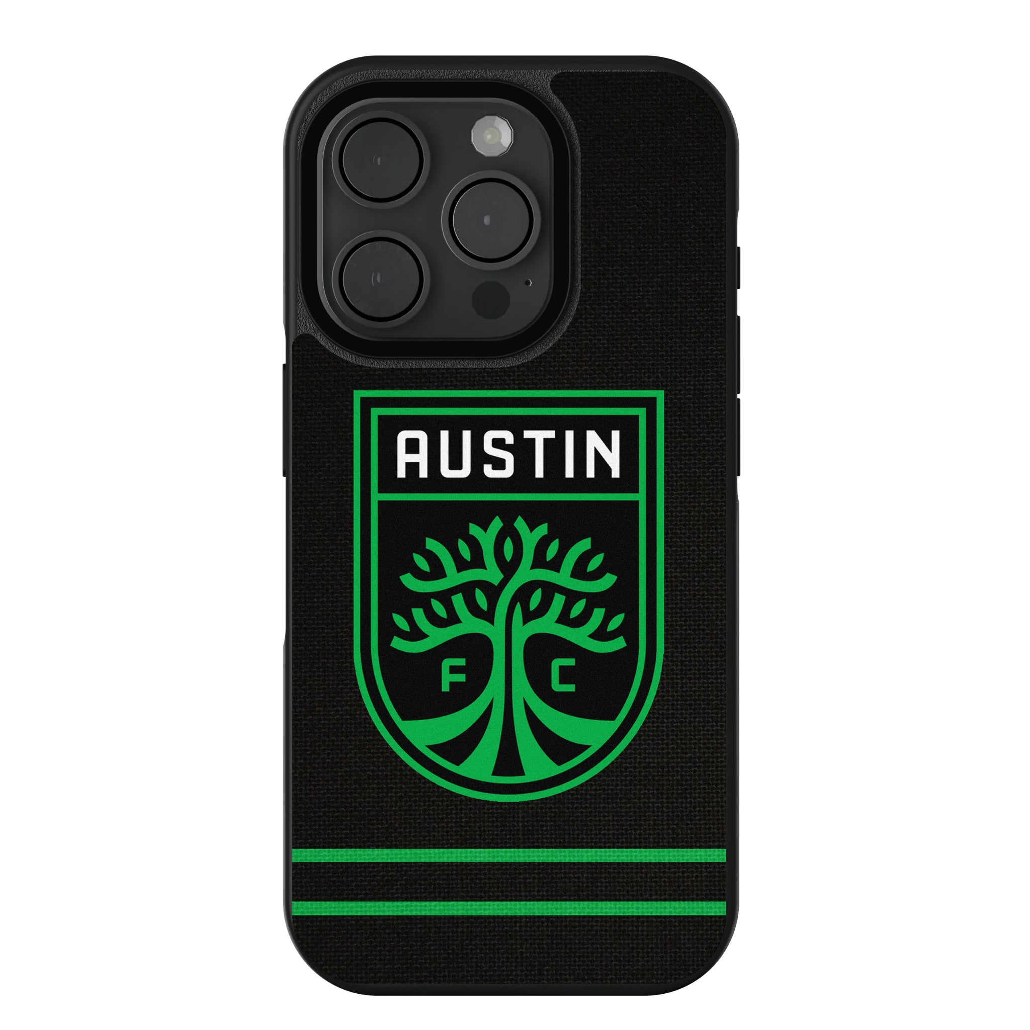 Austin FC Stripe iPhone Bump Phone Case for Apple iPhone