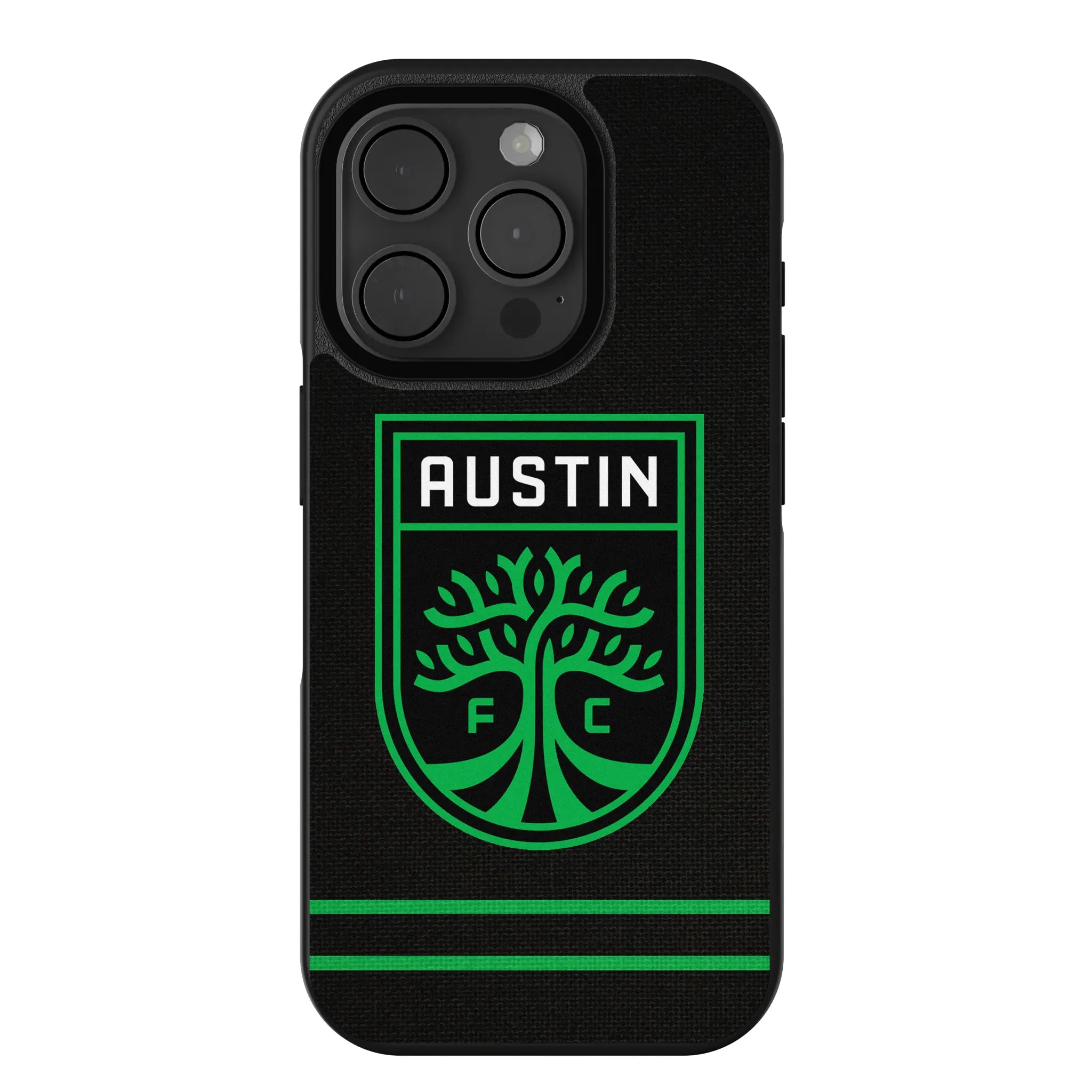 Austin FC Stripe iPhone Bump Phone Case for Apple iPhone