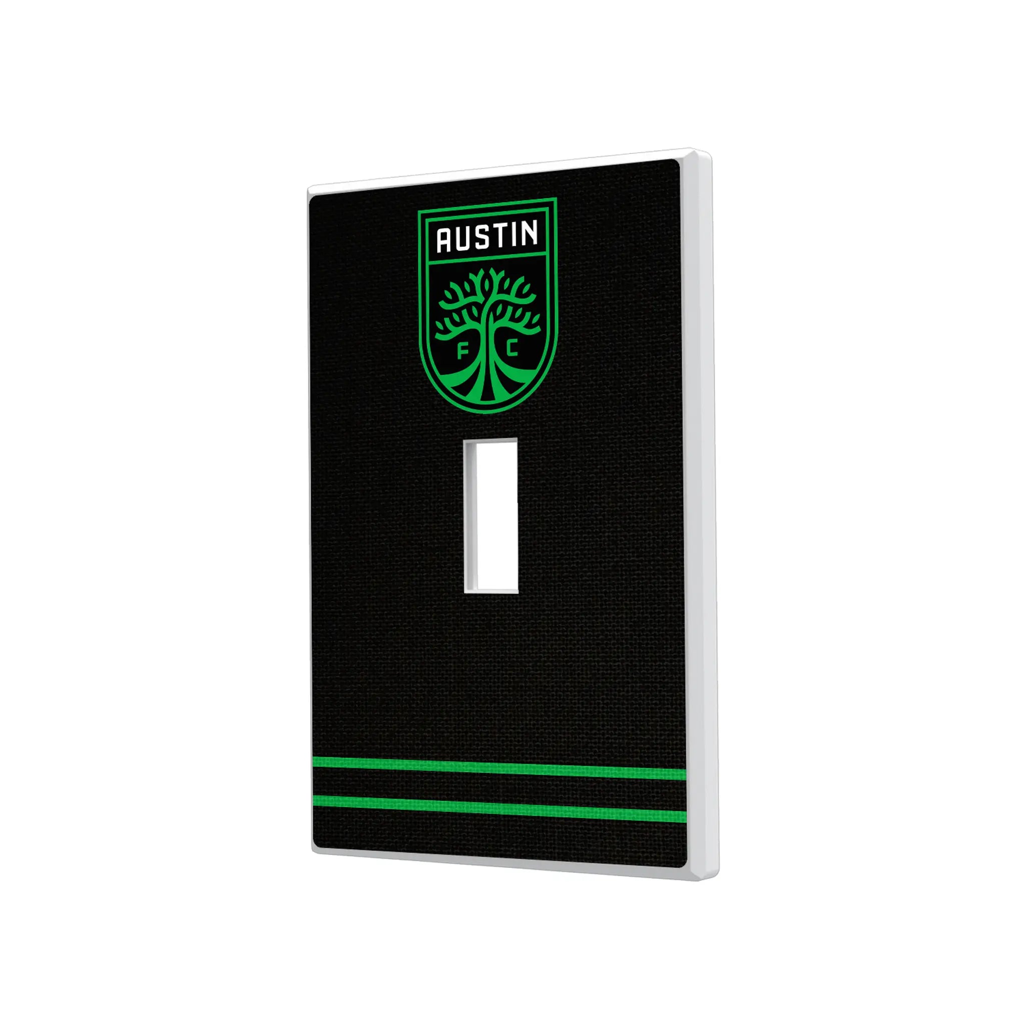 Austin FC Stripe Hidden-Screw Light Switch Plate#Style_Single Toggle